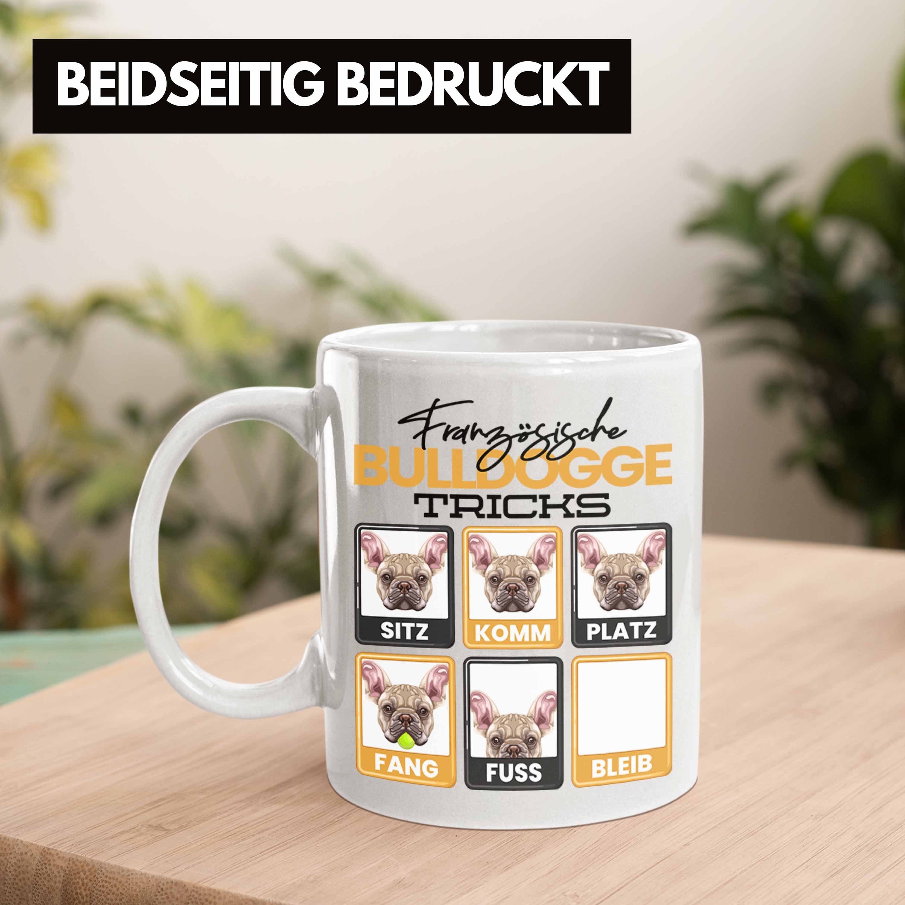 Spruch Geschenk Besitzer Lustiger Französische Bulldogge Trendation Tasse Geschen Weiss Tasse