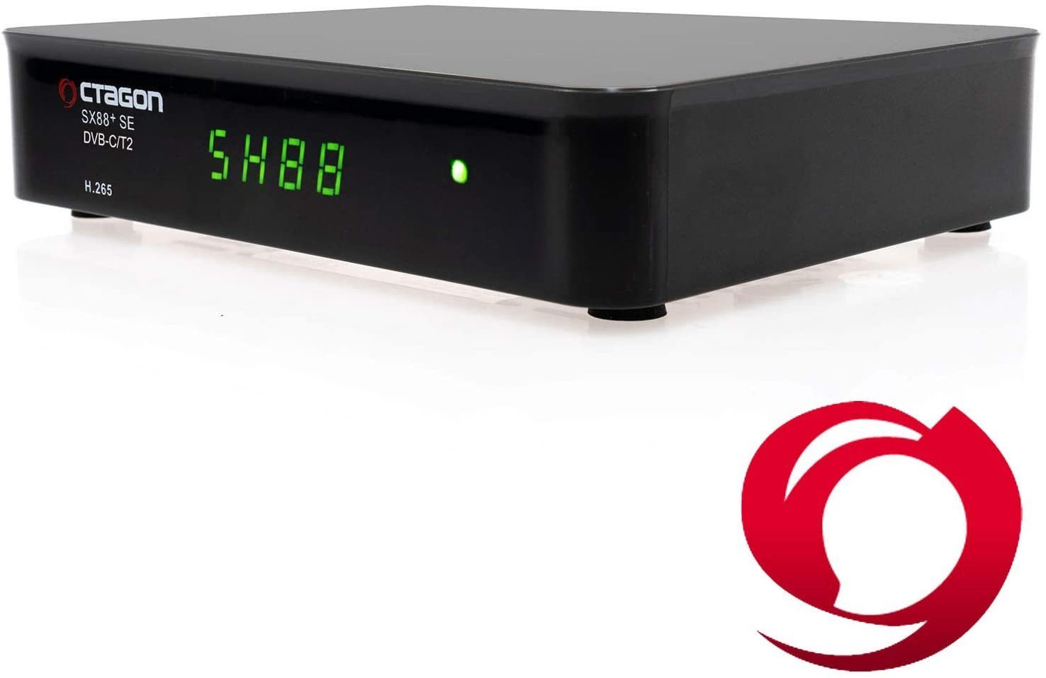 OCTAGON SX88+ SE Kabel-Receiver H.265 IPTV Box + Smart C/T2 HD Mini Hybrid-Receiver