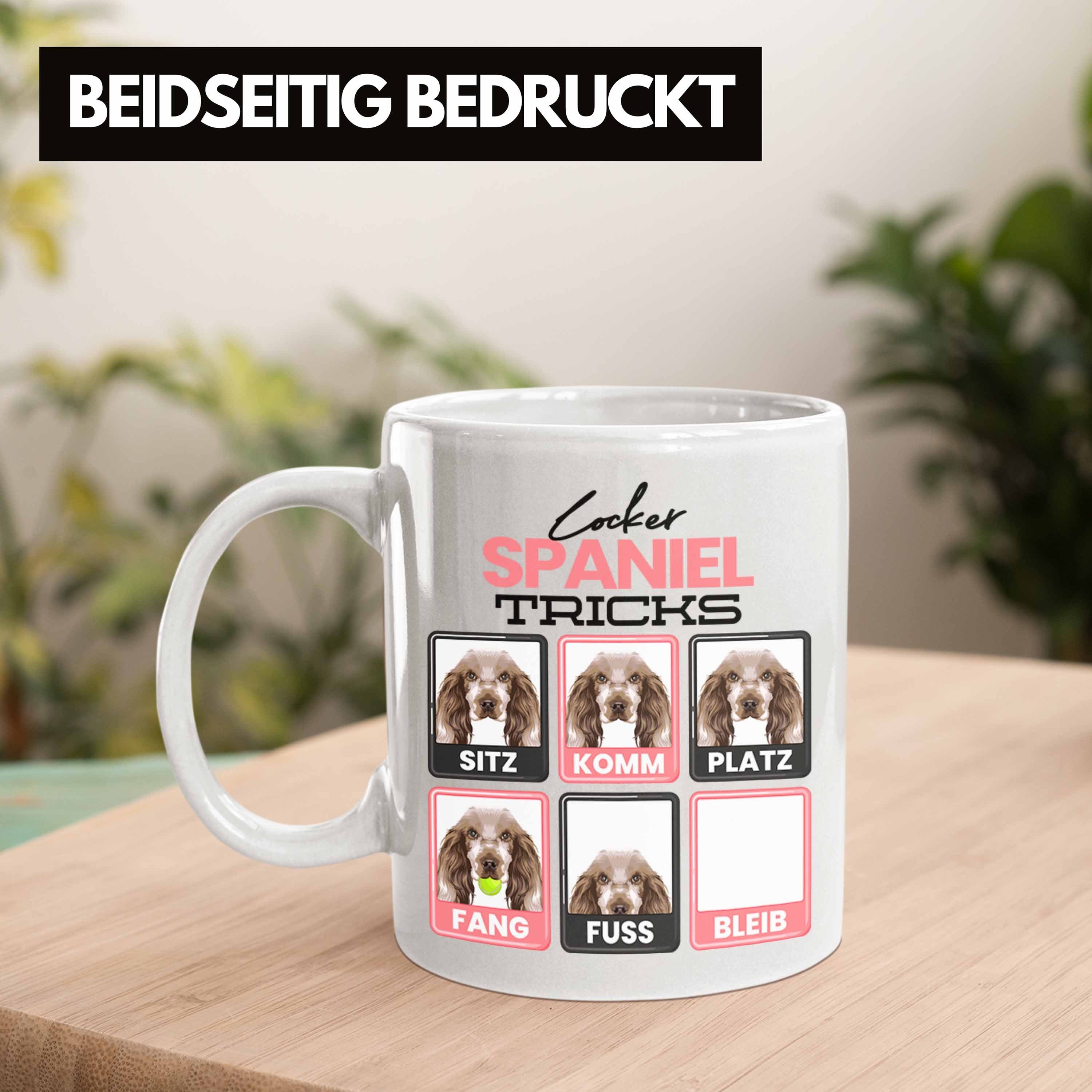 Cocker Tasse Co Geschenkidee Tasse Geschenk Spruch Weiss Spaniel Lustiger Trendation Besitzer