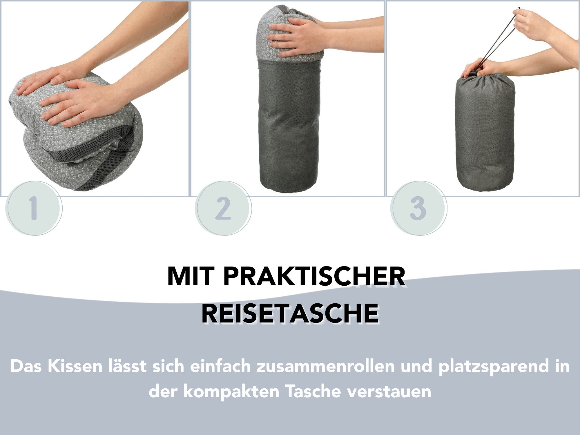 XDREAM Reisekissen ergonomisches Nackenkissen für unterwegs günstig online kaufen