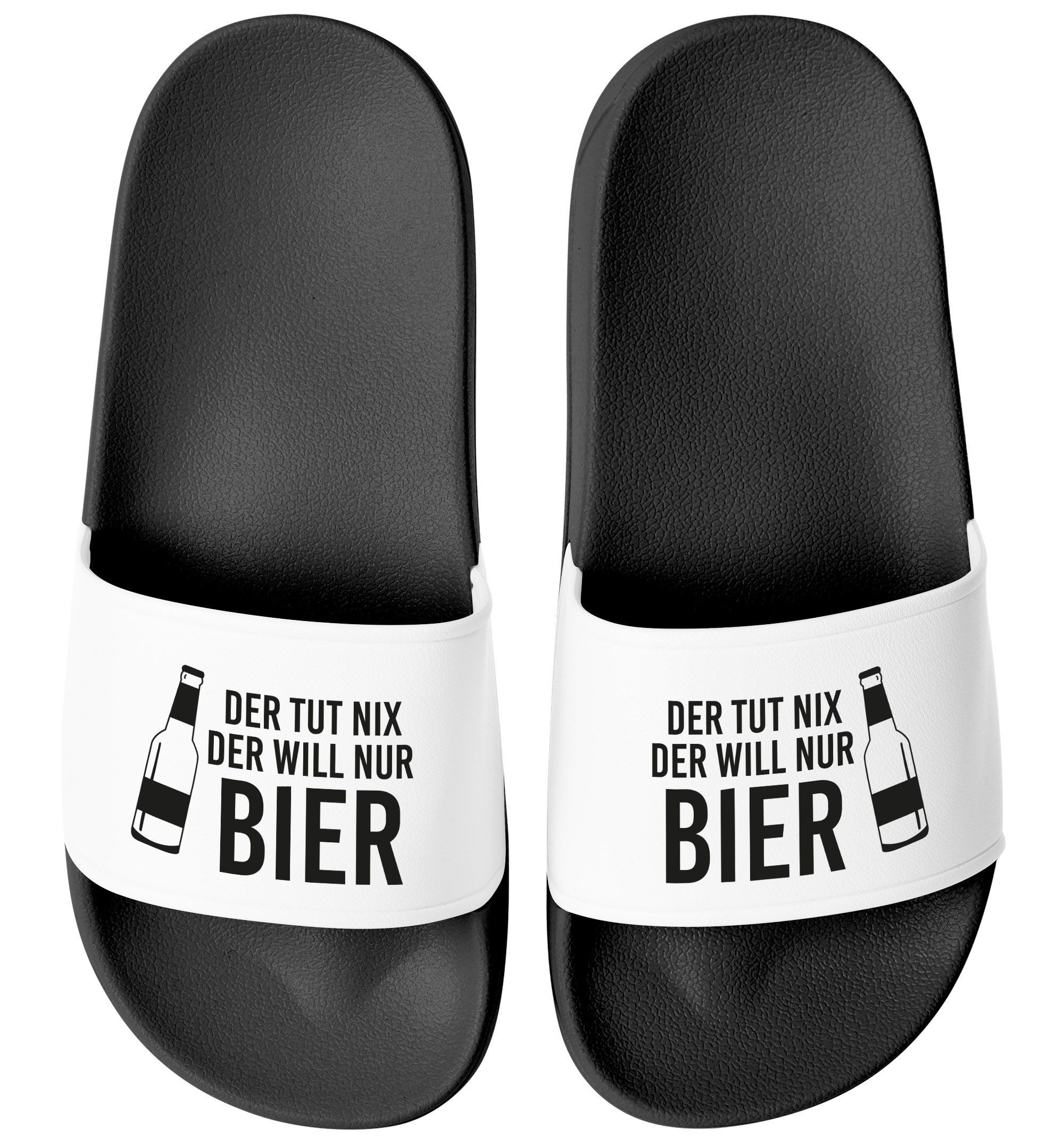 MoonWorks Badeschlappen Spruch Lustig Der tut günstig online kaufen