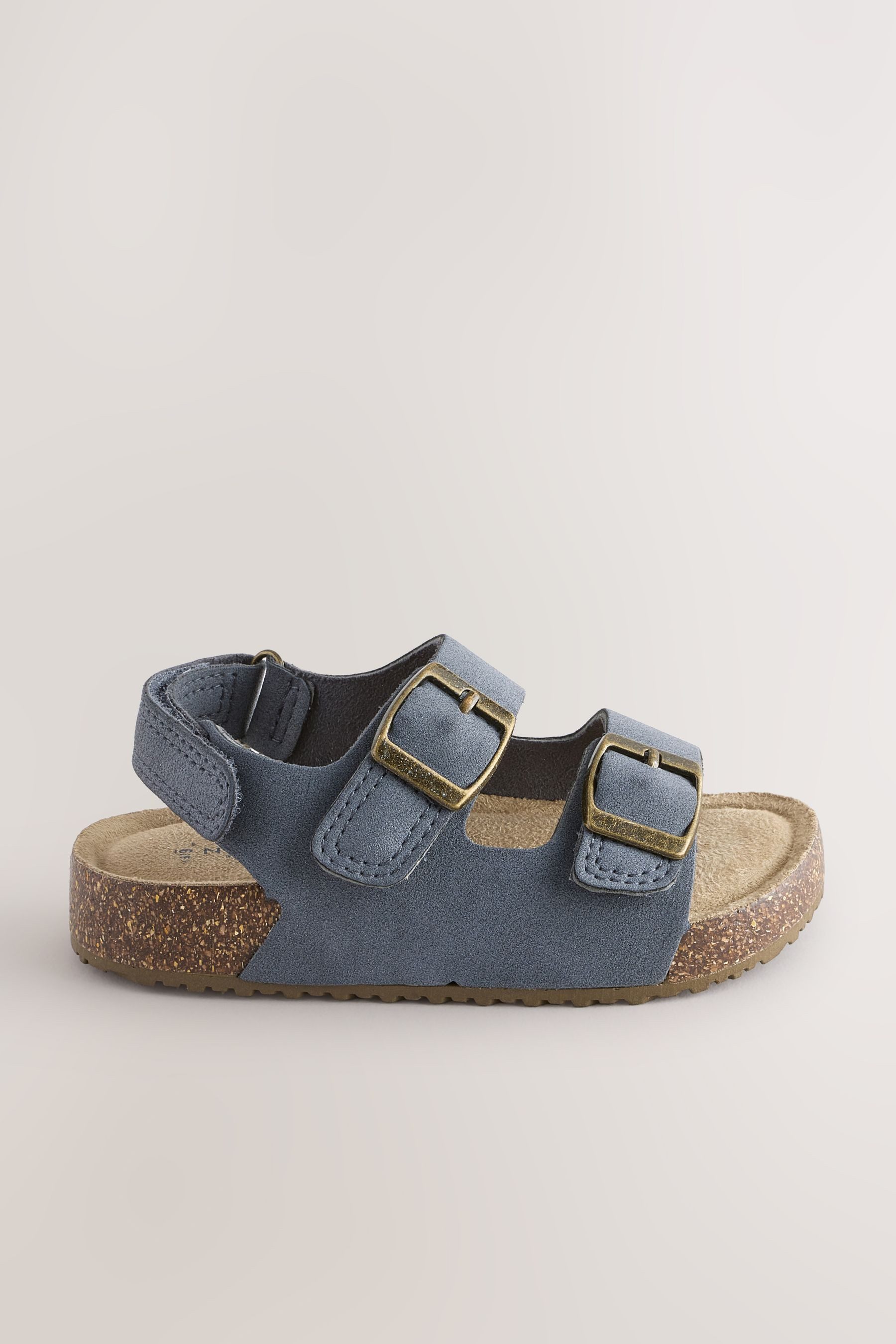 Next Sandale mit Doppelschnalle + gepolstertem Fußbett Sandale (1-tlg)