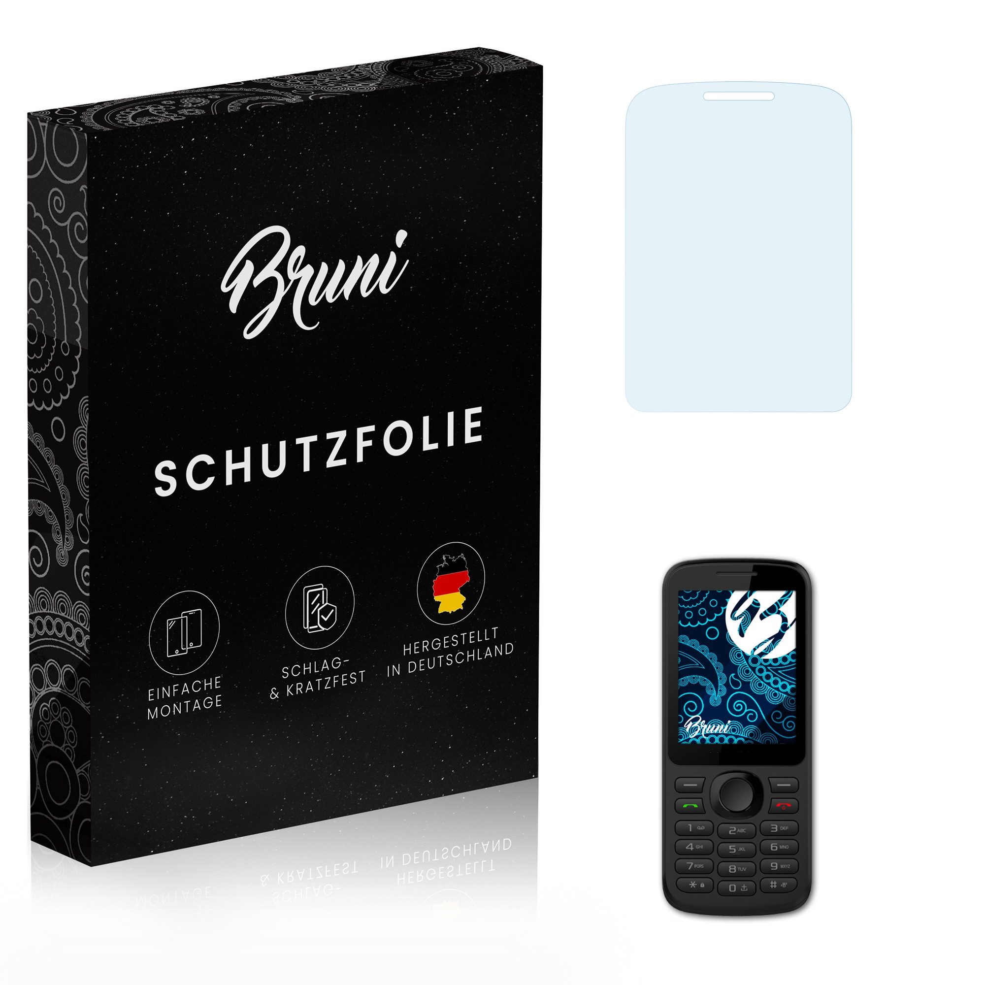 Schutzfolie Glasklare Displayschutzfolie für MobiWire Doli