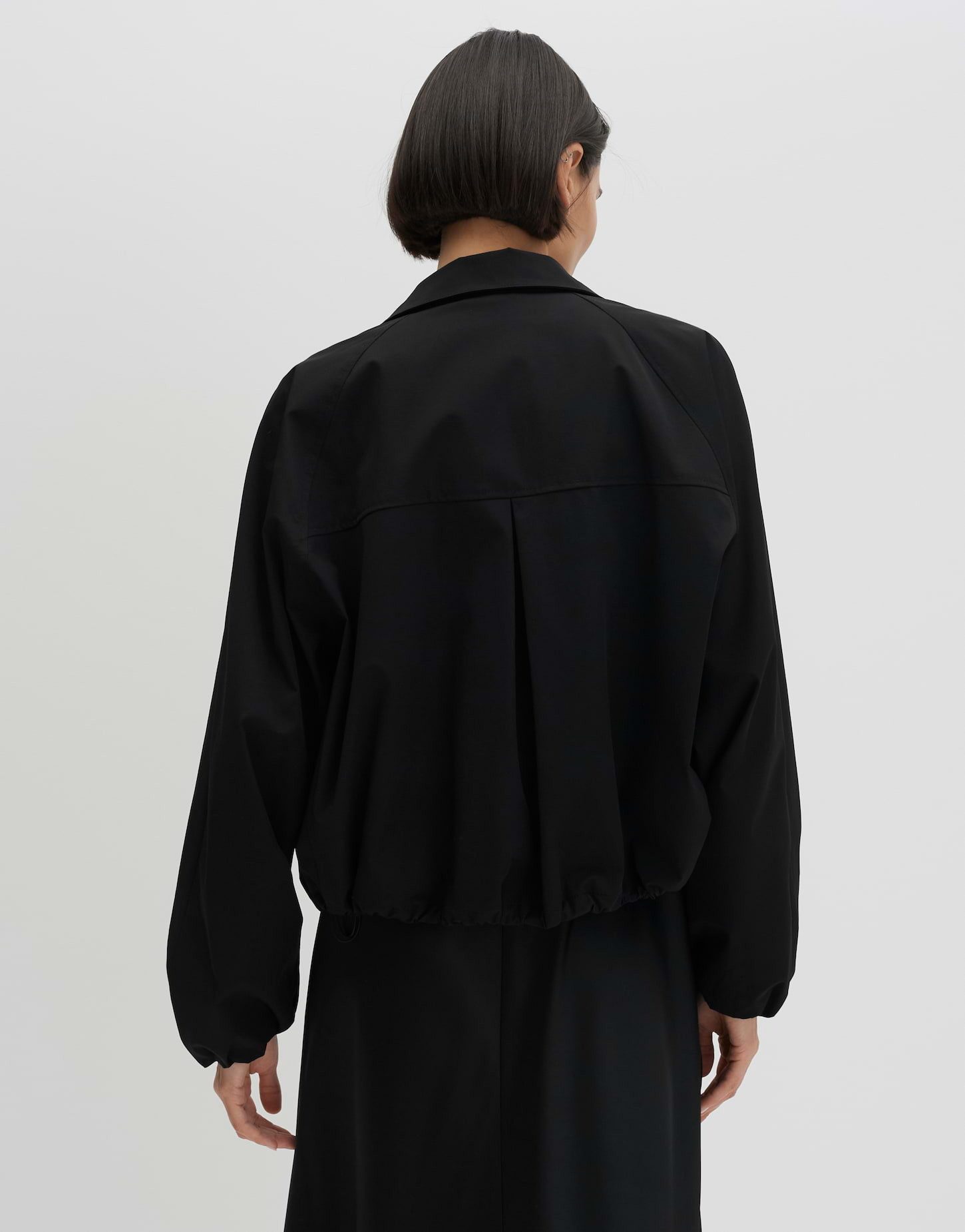 someday Jackenblazer Norli aus Webware mit Ballonsaum Wandelbarer Kragen für moderne Looks