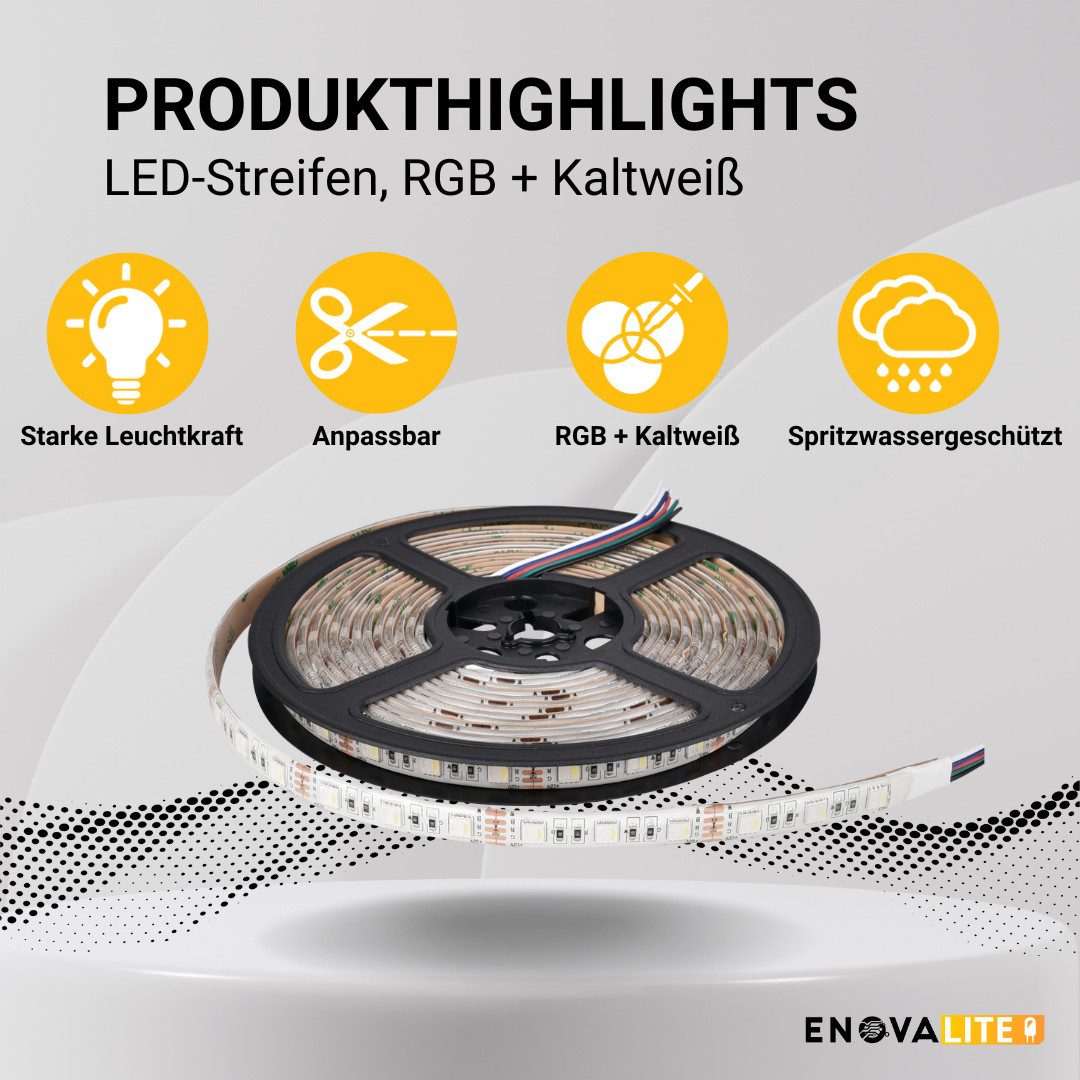 ENOVALITE LED-Streifen ENOVALITE LED-Streifen 3 W/m 6500 K