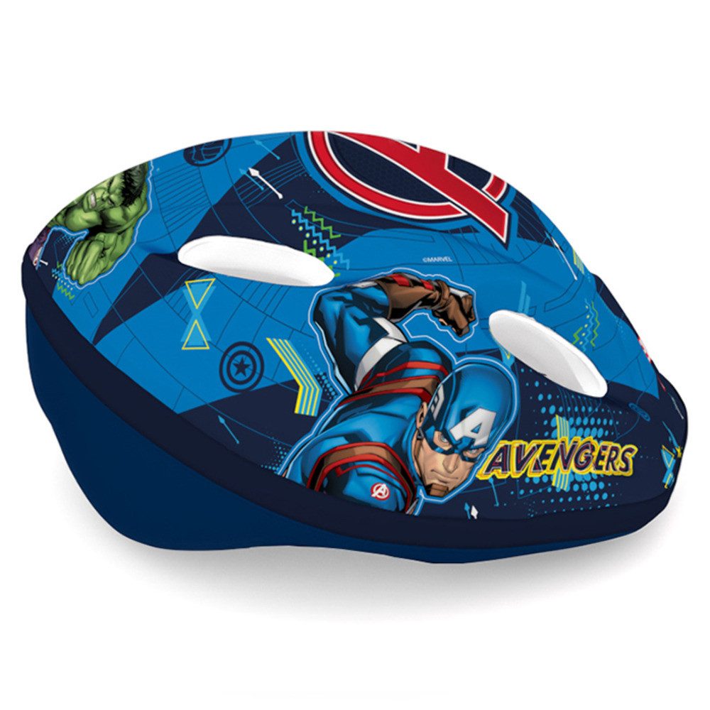 Seven Polska Kinderfahrradhelm Marvel Superhelden "Avengers", verstellbar, 52-56cm, ab ca. 6 Jahre