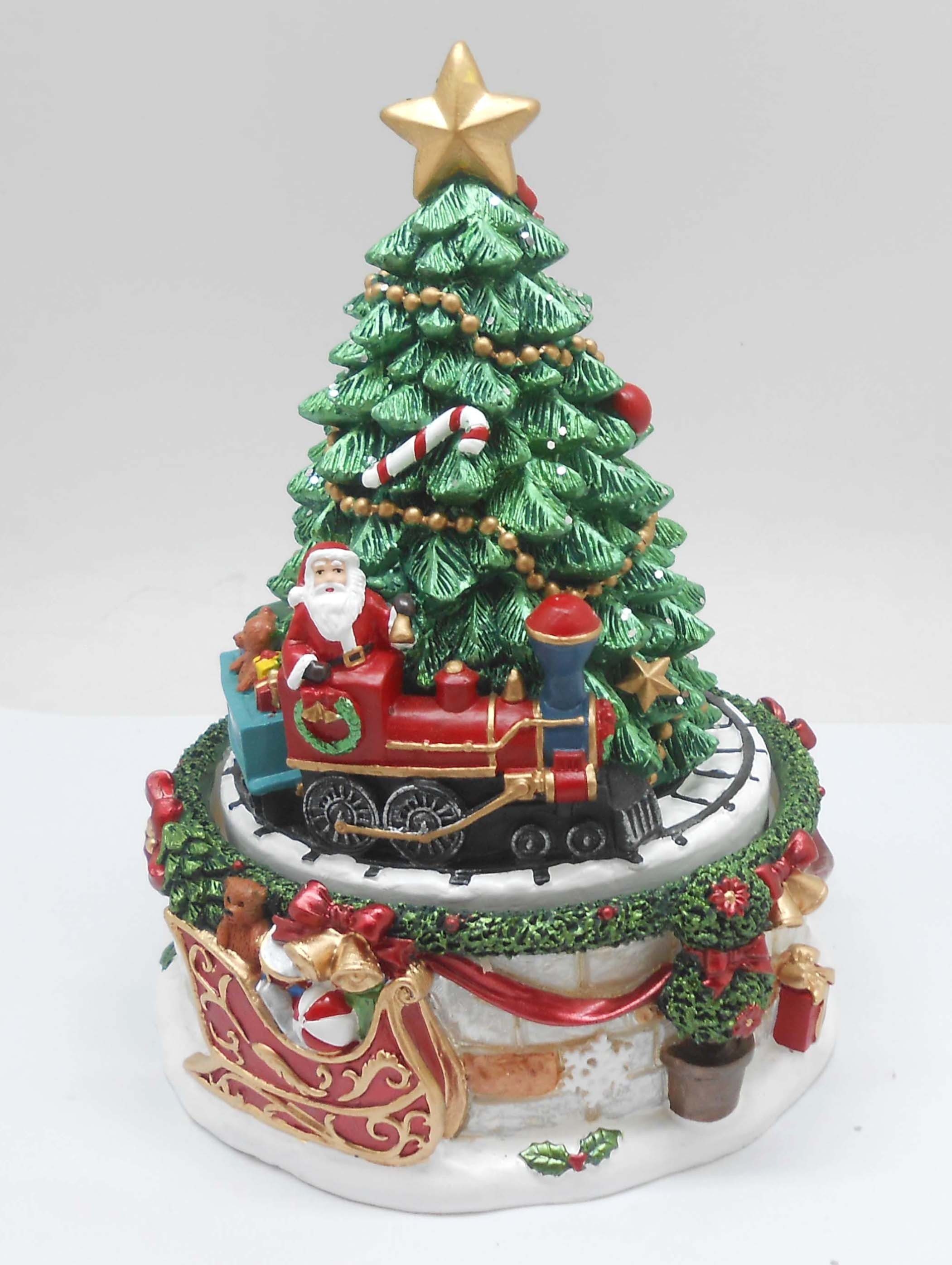 Musicboxworld Spieluhr Tannenbaum und Zug günstig online kaufen