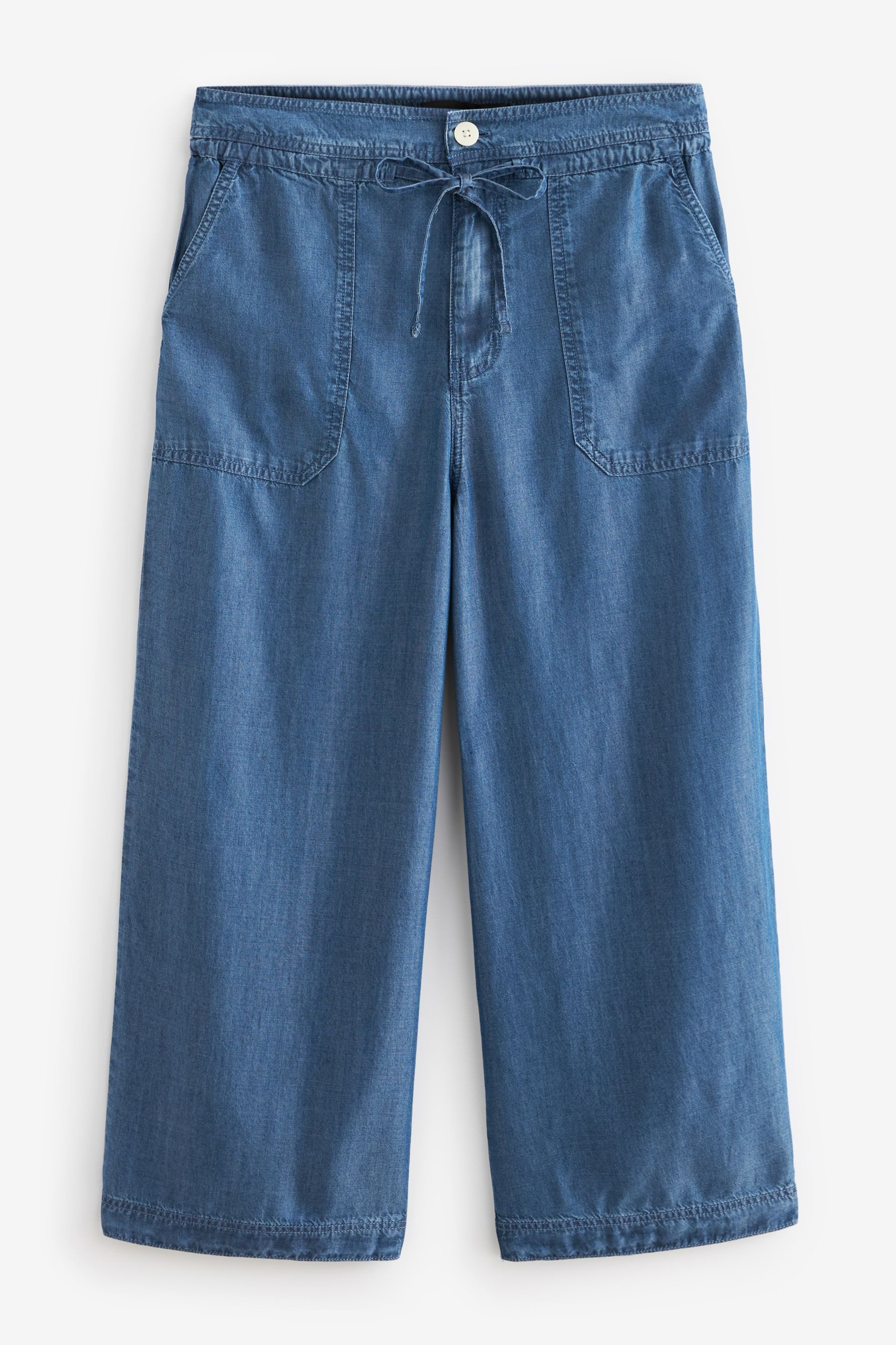 Hosenrock Denim-Hosenrock aus Lyocell, Kurzgröße