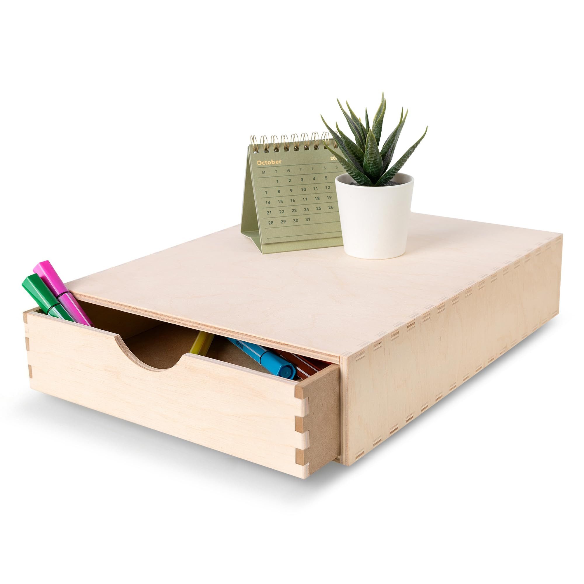 Creative Deco Schubladenbox Schubladenelement Mini-Kommode für Kleinigkeiten aus Birkensperrholz, (1-St)
