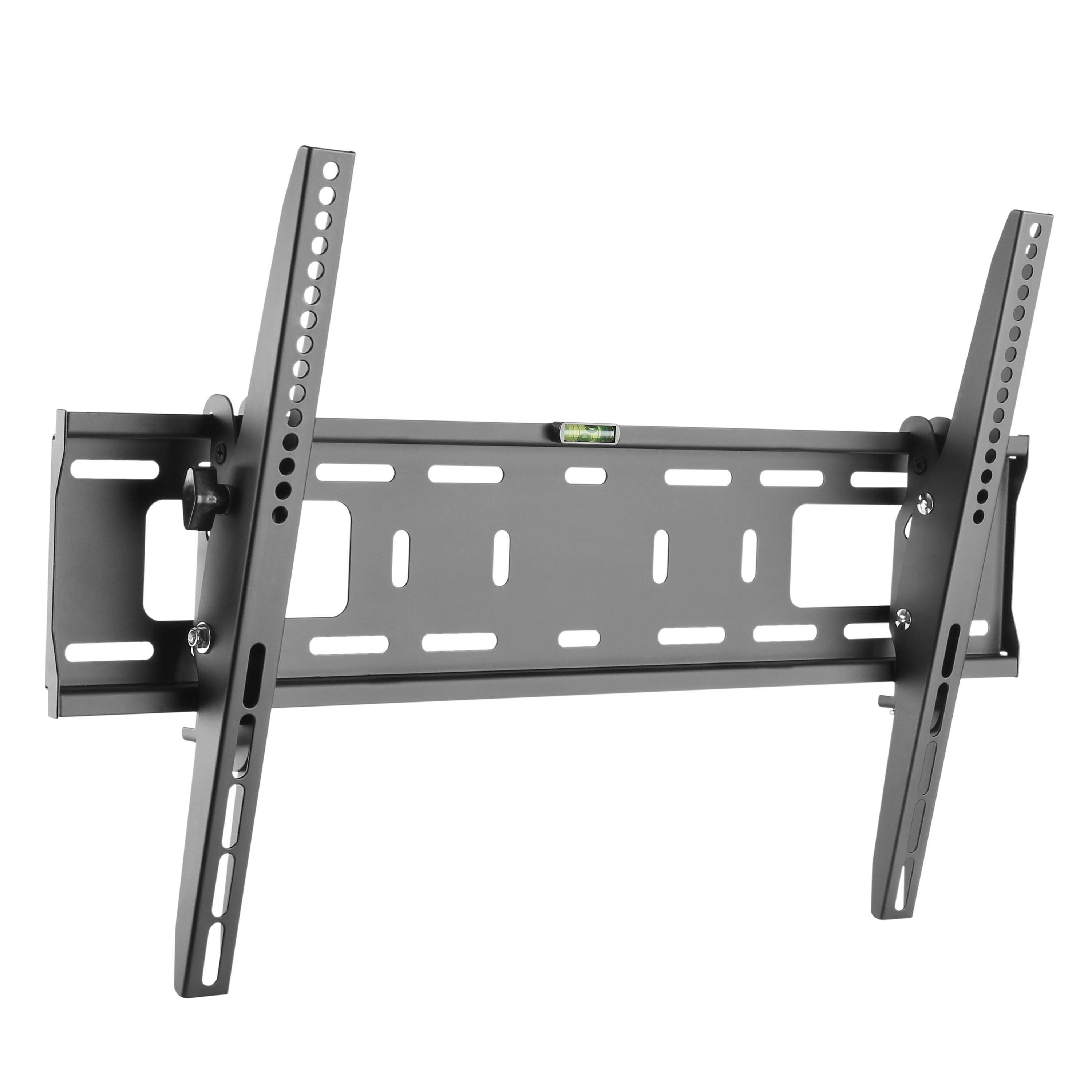 RICOO TV-Wandhalterung TV Wandhalterung flach & neigbar 56mm Wandabstand N2364, (bis 70 Zoll, VESA 300x200 bis 600x400, 1-tlg., 50 kg Belastbarkeit, von 94-178 cm (37"-70) Bildschirm-Diagonale, flach neigbar +10/-5° Wandabstand 56 mm ultraslim Wandhalter)