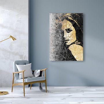 ArtMind XXL-Wandbild Golden Woman, Poster, Premium Wandbilder als Poster & gerahmte Leinwand in 4 Größen, Wall Art, Bild, moderne Kunst