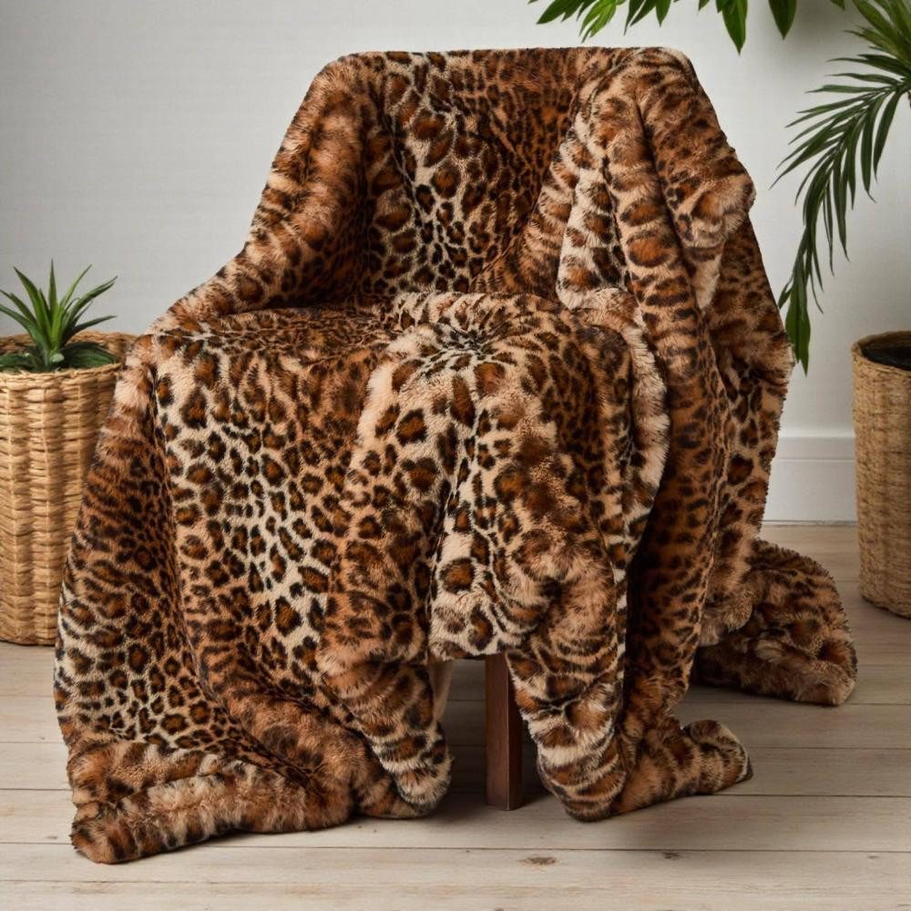 Plaid Leo Kuscheldecke von Skinnwille, Skinnwille Home