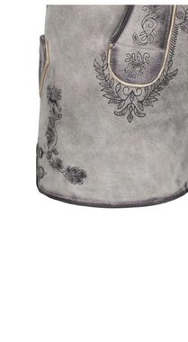 Nübler Trachtenlederhose Lederhose Hotpant Tiana in Silber von Nübler