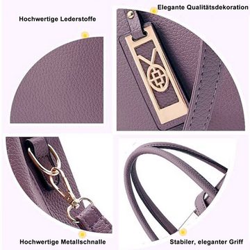 MODFU Henkeltasche Umhängetasche Handtasche Tragetasche Aktentasche Tasche Frauen Damen (Schultertasche Arbeitstasche Messenger-Tasche Top Griff Schultergurt, Freizeittasche, Unitasche, Bürotasche, Kunstleder, Kunstledertasche), für Frau Frauen Jungen Freizeit Arbeit Business Schule Büro Reisen usw