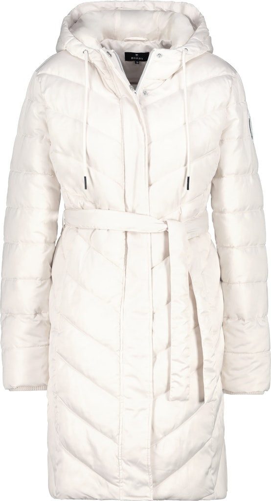 Monari Parka Steppmantel Glänzender Steppmantel mit Kapuze – stilvoll & wär günstig online kaufen