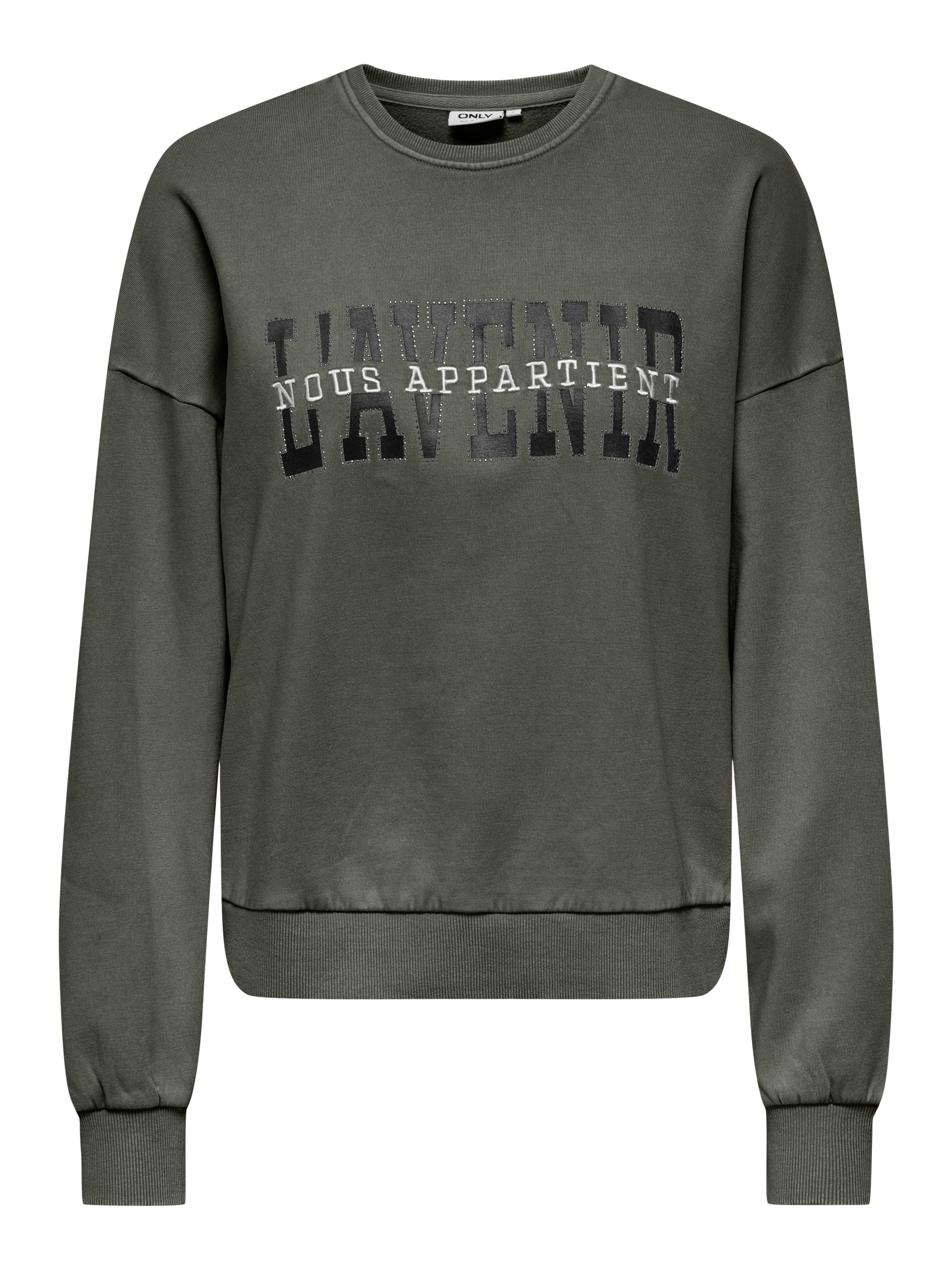 ONLY Sweatshirt ONLPENELOPE L/S BEADS O-NECK SWT günstig online kaufen