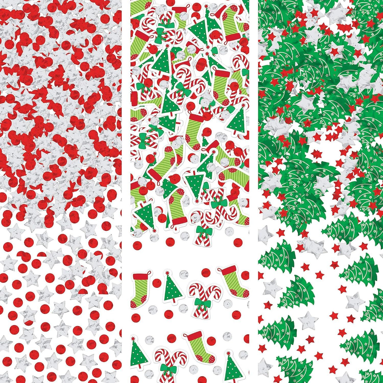 Amscan Konfetti Konfetti Metall 34g Weihnachten