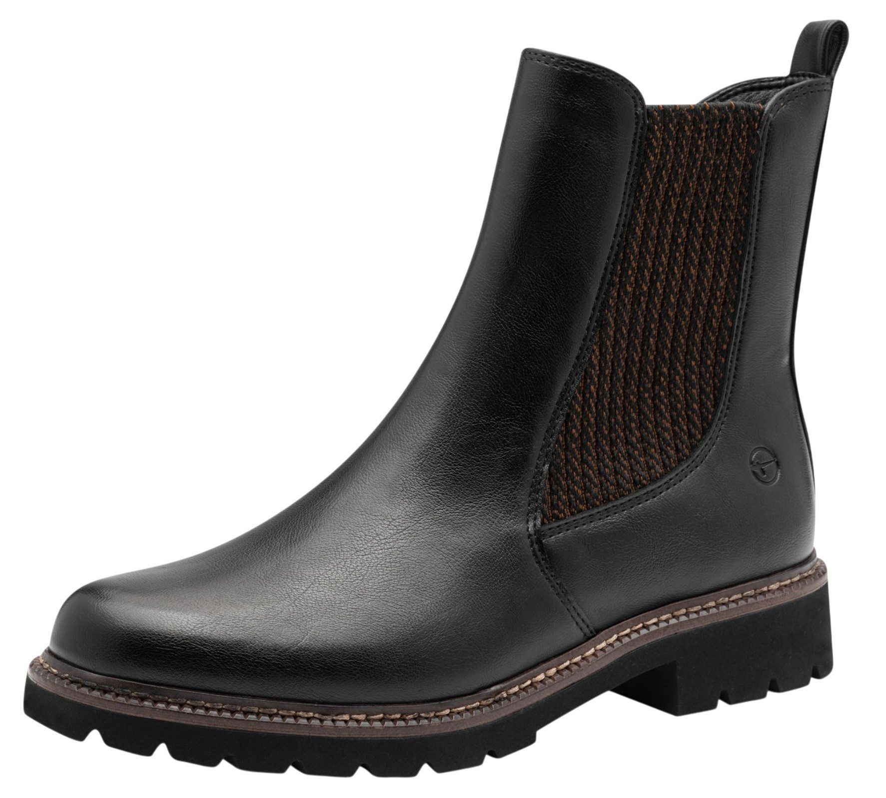 Tamaris 1-25483-45 001 Black Stiefelette