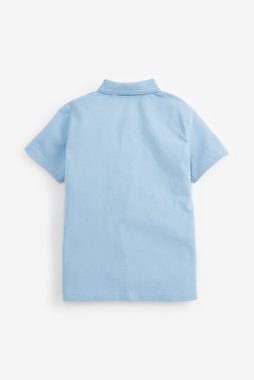 Next Poloshirt 5 Schul-Poloshirts aus Baumwolle (3 bis 16 Jahre) (5-tlg)
