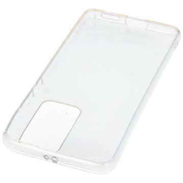 AccuCell Smartphone-Hülle Hülle passend für Huawei P40 Pro - transparente Schutzhülle, Anti-Gel