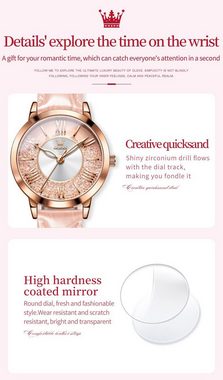 OLEVS Stilvolles Design Watch, Exquisites Luxuriöse Uhrenset Vielseitige Größe & präzises Quarzwerk