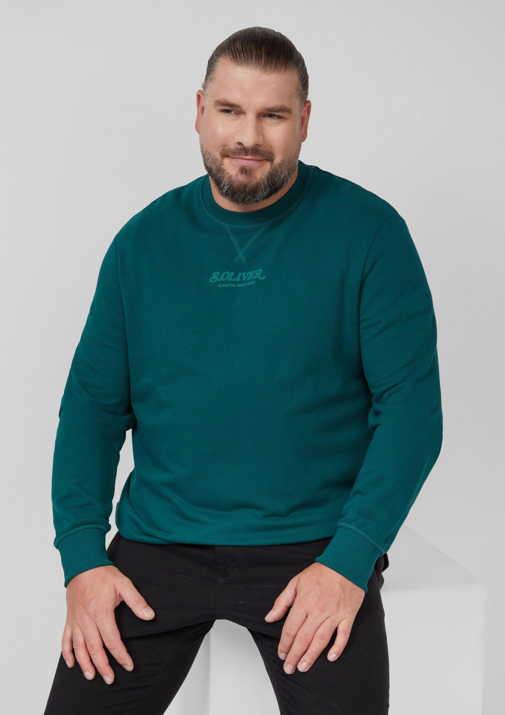 s.Oliver Sweatshirt Sweatshirt Wärmendes Sweatshirt mit günstig online kaufen