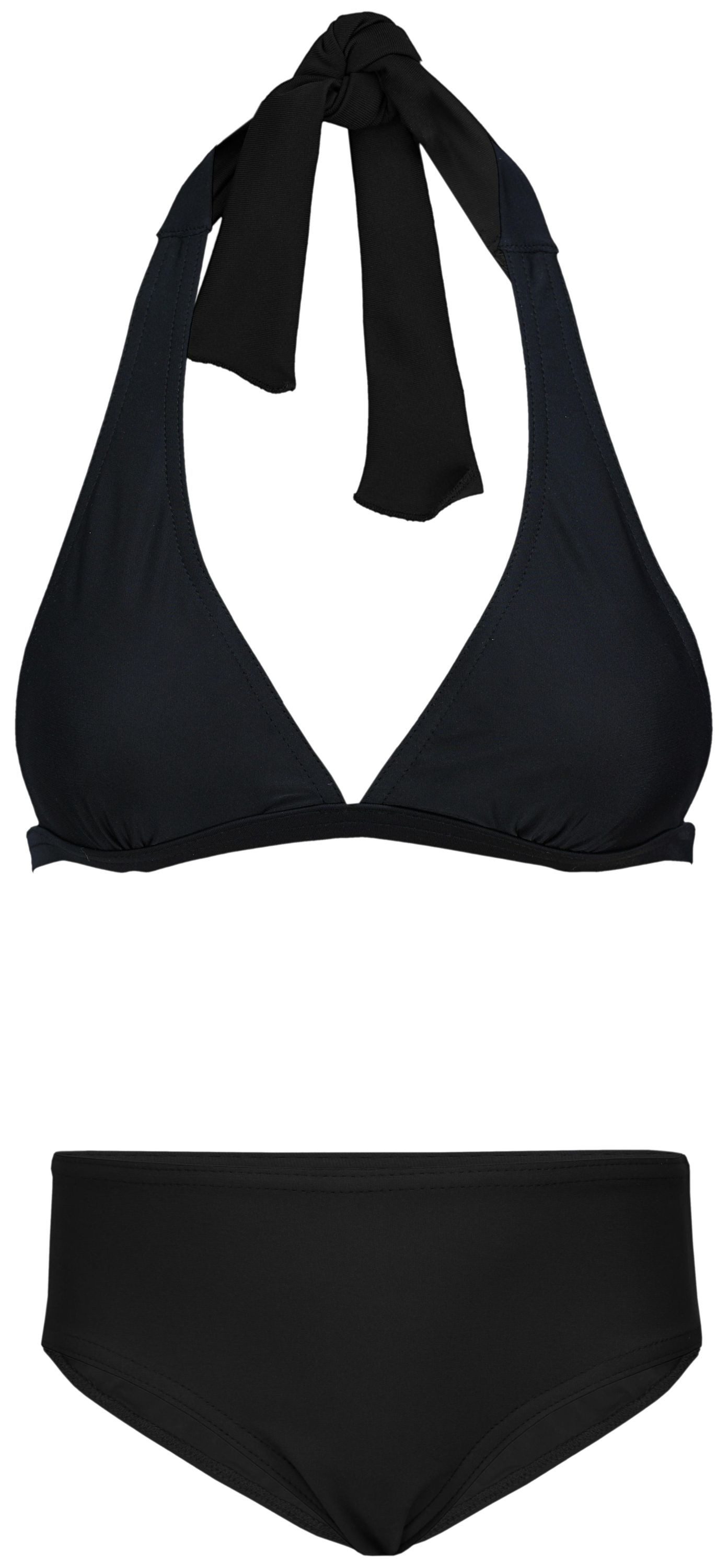 Aquarti Bustier-Bikini Aquarti Mädchen Bikini Set Bustier Bikinislip Zweiteiliger Badeanzug