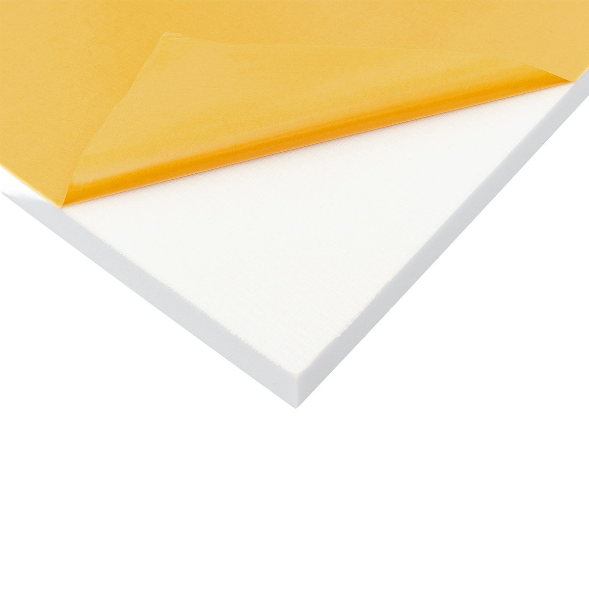 Quiet Please Dämmplatte Schallabsorber Basotect® 100x50x3cm weiß selbstklebend 45° Fase Schall, (1-St), 1000 x 500 x 30 mm [L x B x H]