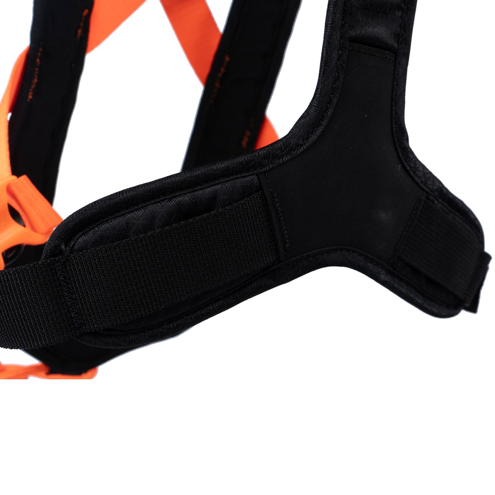 Non-stop dogwear Hunde-Geschirr Rush Harness black/orange, für aktive Hunde