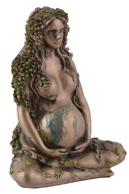 Vogler direct Gmbh Dekofigur Gaia Mutter Erde. Griechische Göttin des Lebens by Veronese, von Hand bronziert, LxBxH: ca. 5x3x6cm
