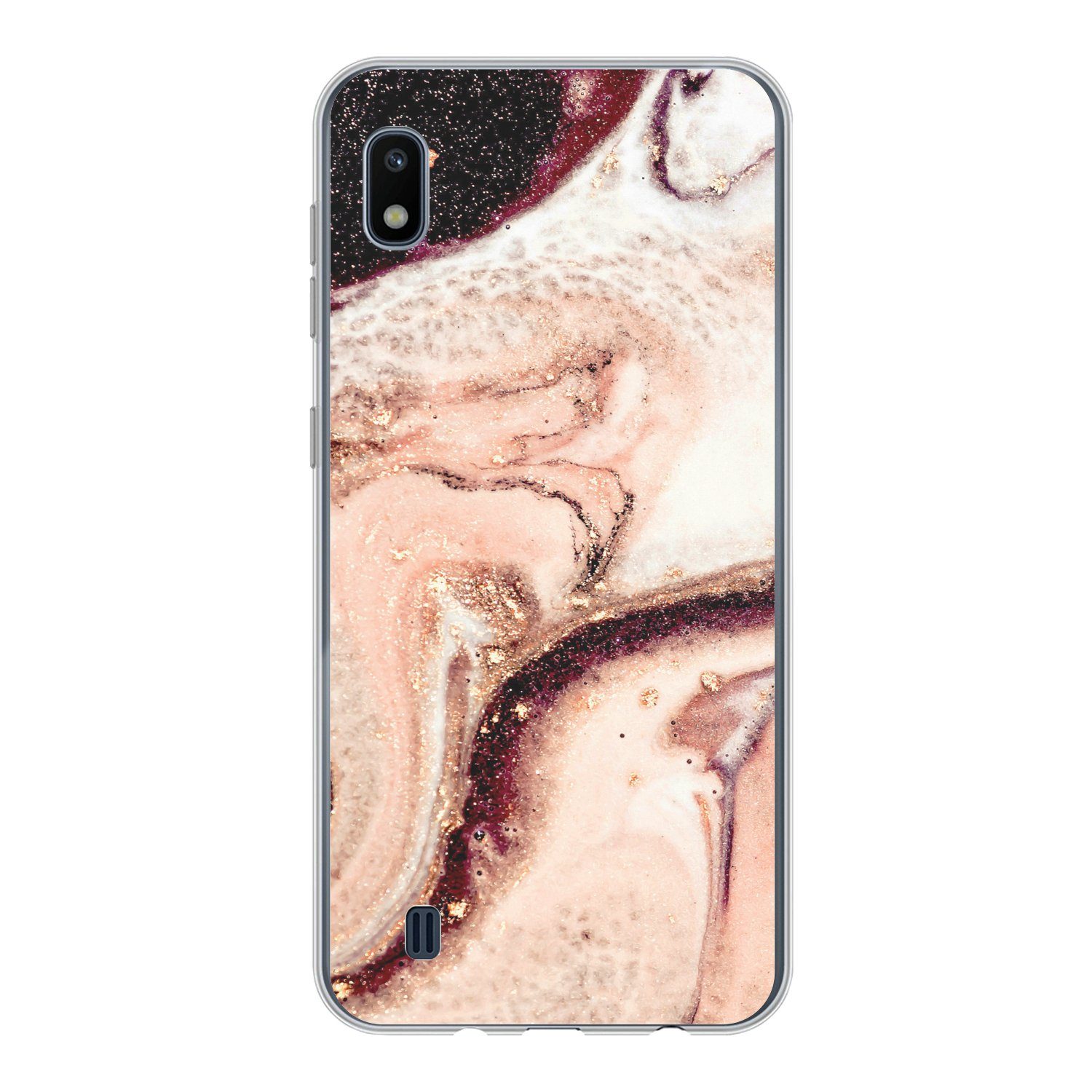 Handyhülle für Samsung Galaxy A10 Stein - Marmor - Edelstein - Abstrakt - Natur -