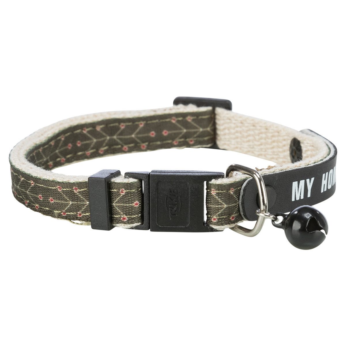 TRIXIE Katzen-Halsband Katzenhalsband mit Adresslasche und Motiv