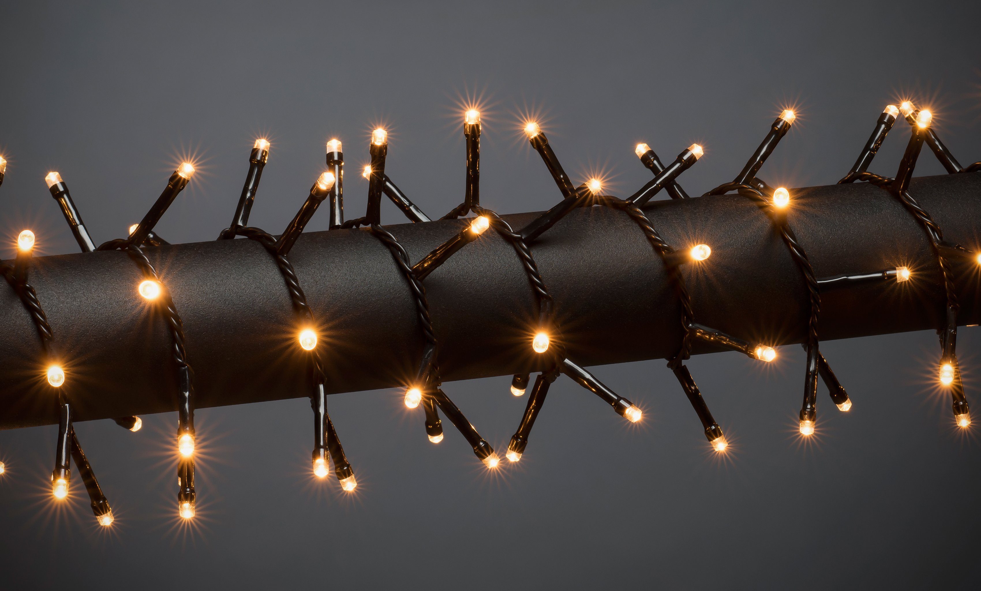 KONSTSMIDE LED-Lichterkette »Büschellichterkette Cluster«, mit 200 bernsteinfarbenen Dioden-kaufen