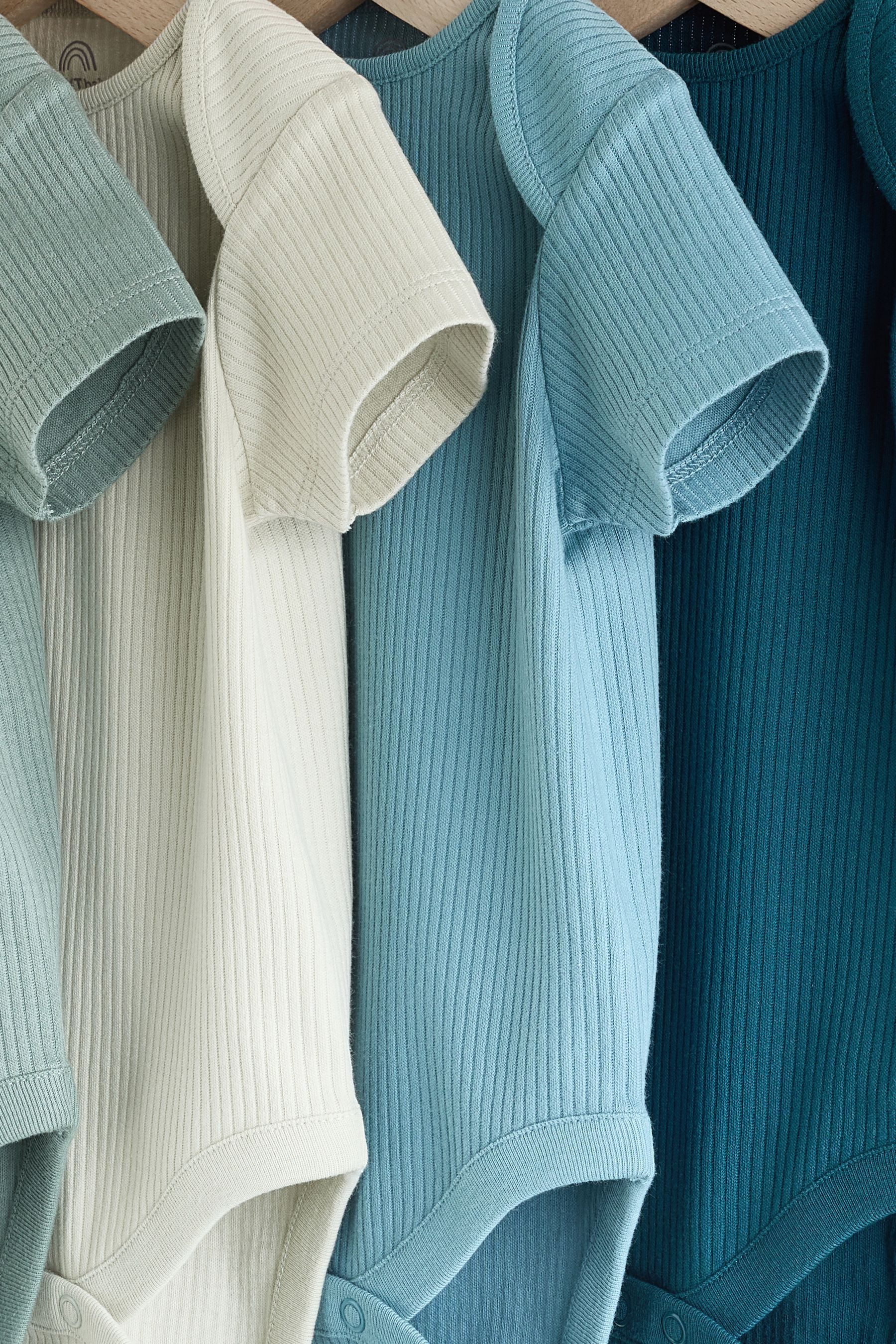 Next Kurzarmbody Kurzärmelige Strampler, 5er-Pack (5-tlg)