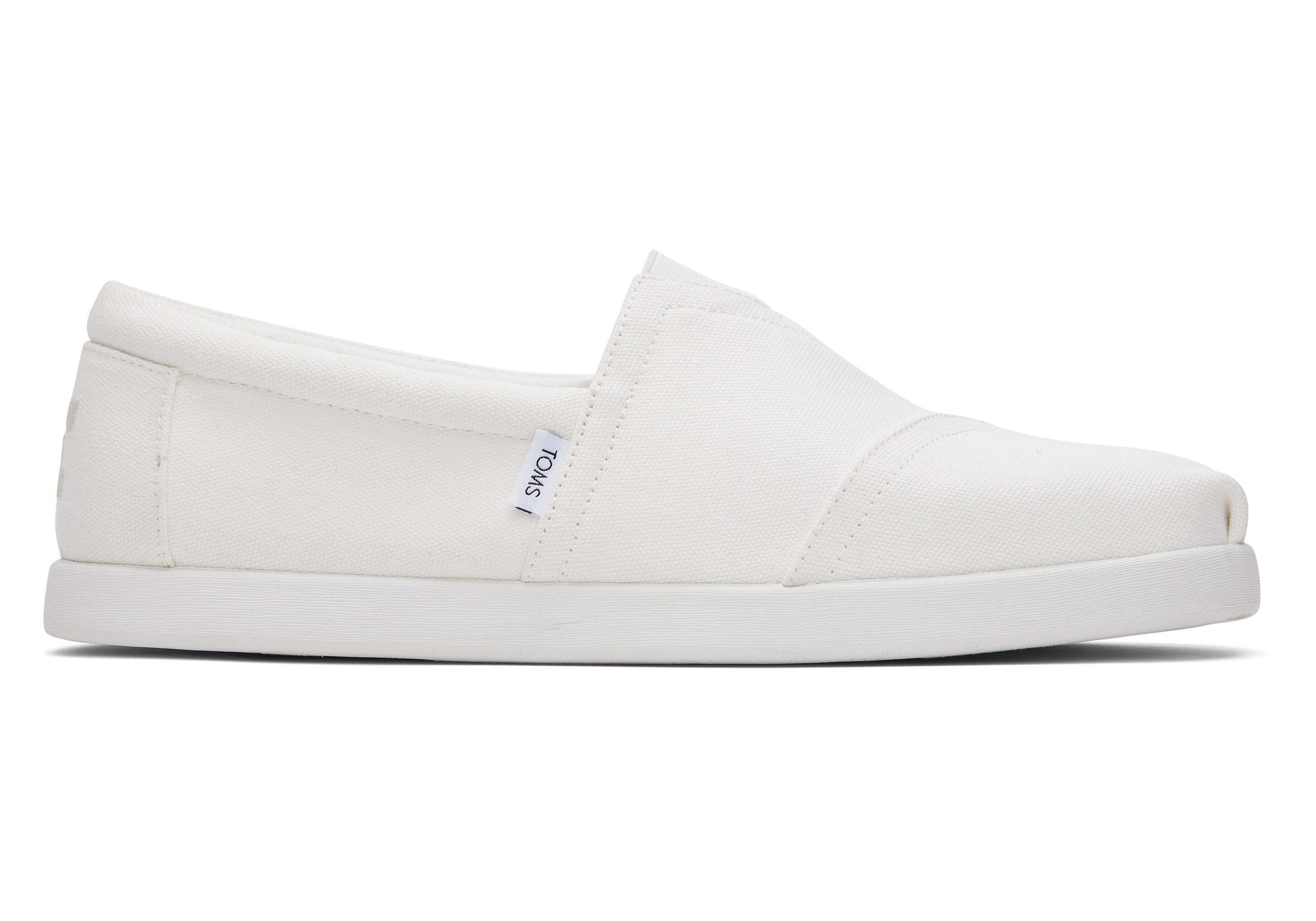 TOMS Alp Fwd Blue Textured Woven Sneaker Ballerinas