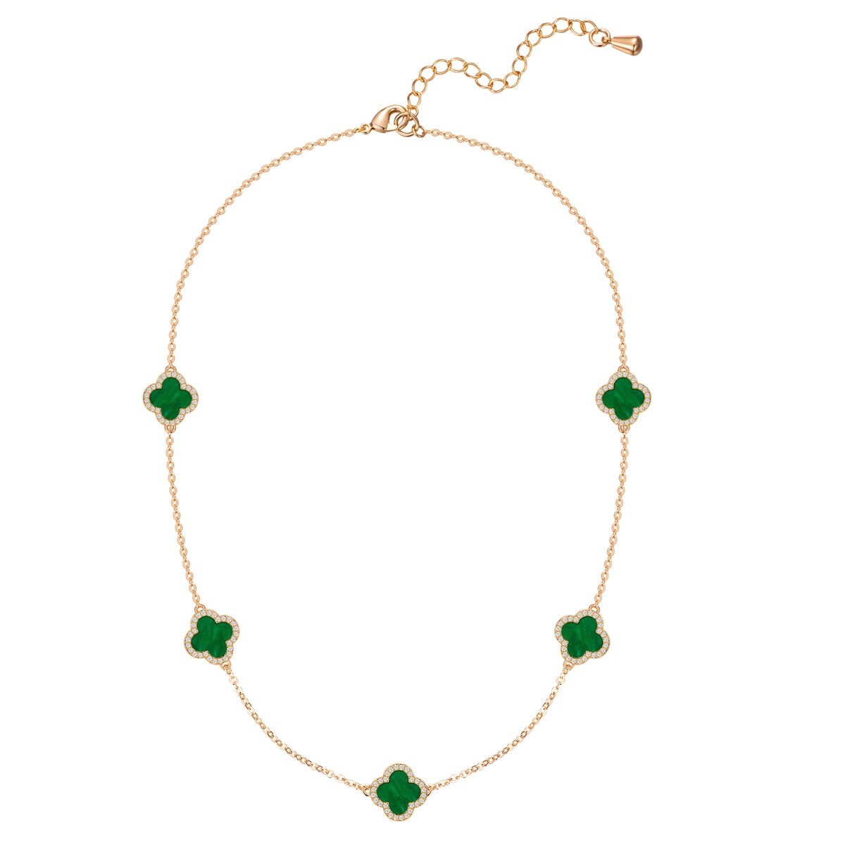Lulu & Jane Collier Kleeblatt gelbgold – Bild 3 von 5