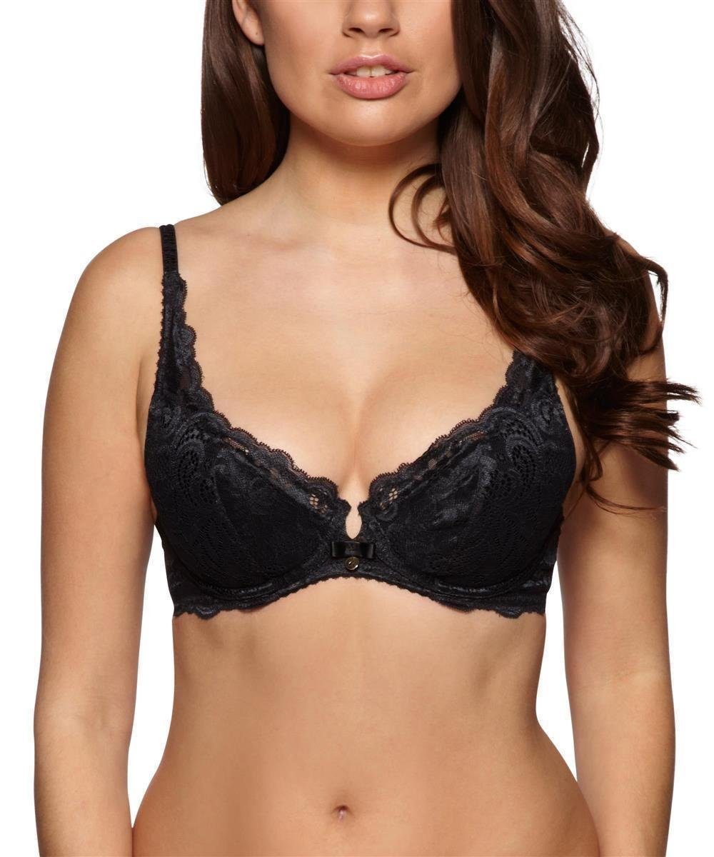 Gossard Halbschalen-BH Gypsy halb gefütterter Bügel BH Black (Halbschalen BH, 1-tlg., glatte Spitze)