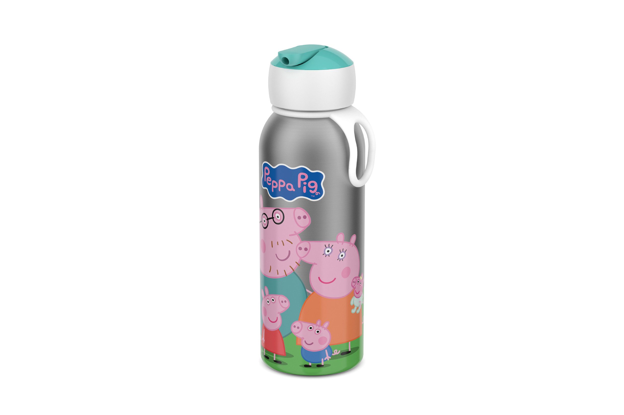 Mepal Trinkflasche Mepal Campus 350 ml Thermoflasche Flip-up - Peppa Pig