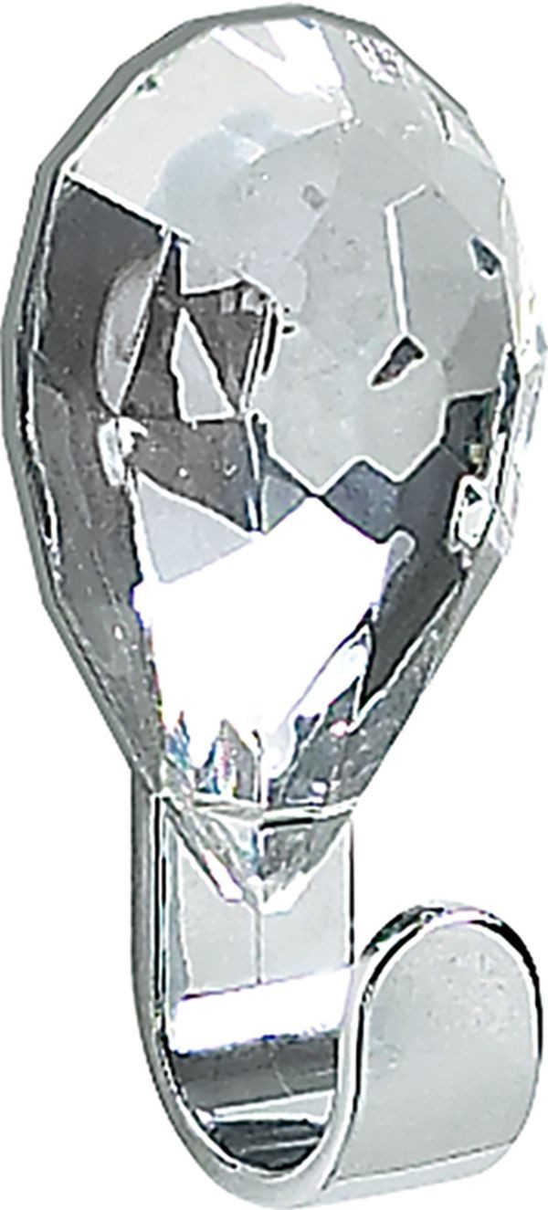 spirella Badaccessoire-Set spirella Haken selbstklebend Diamant Transparent