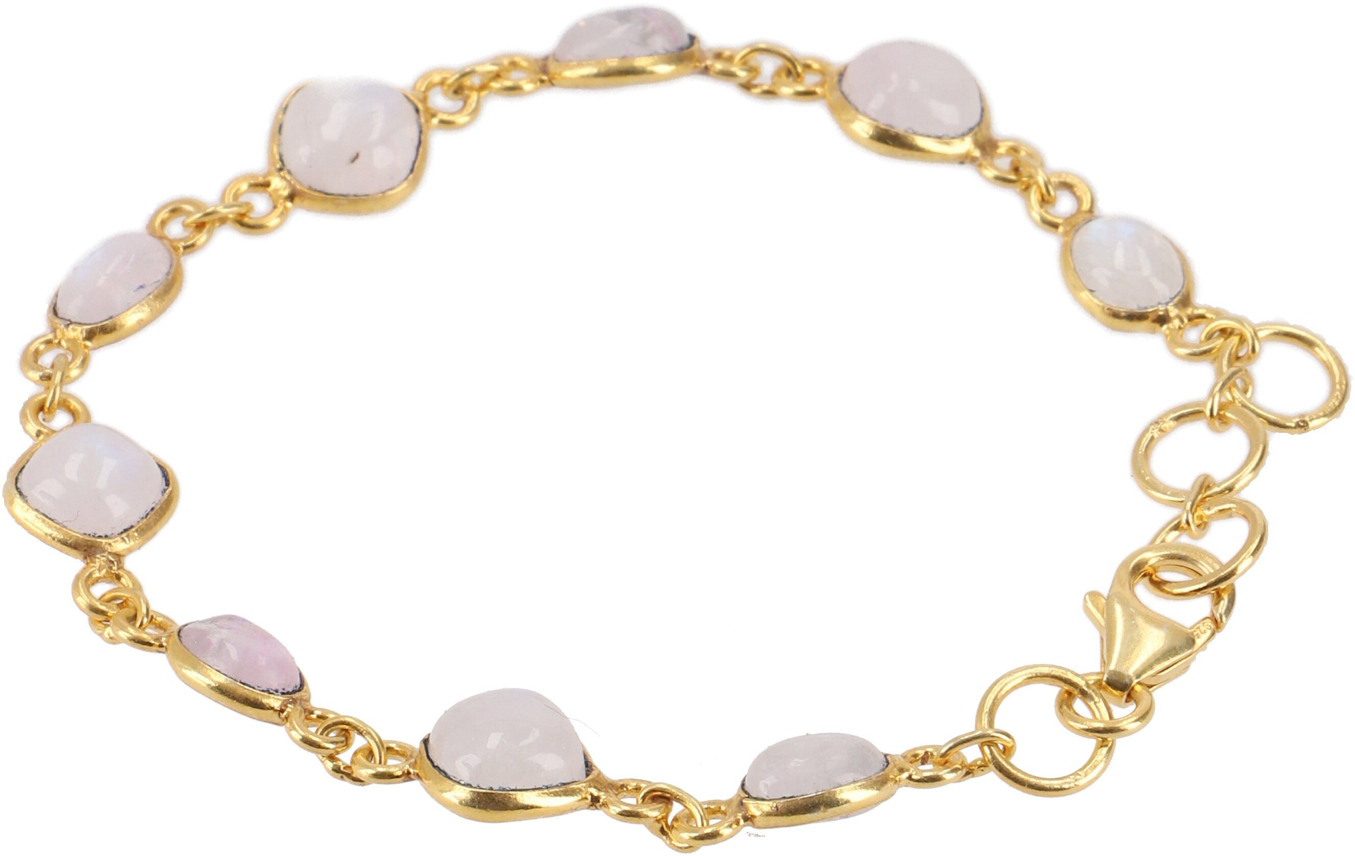 Guru-Shop Armreif Indisches Boho Armband, vergoldetes Armband aus..