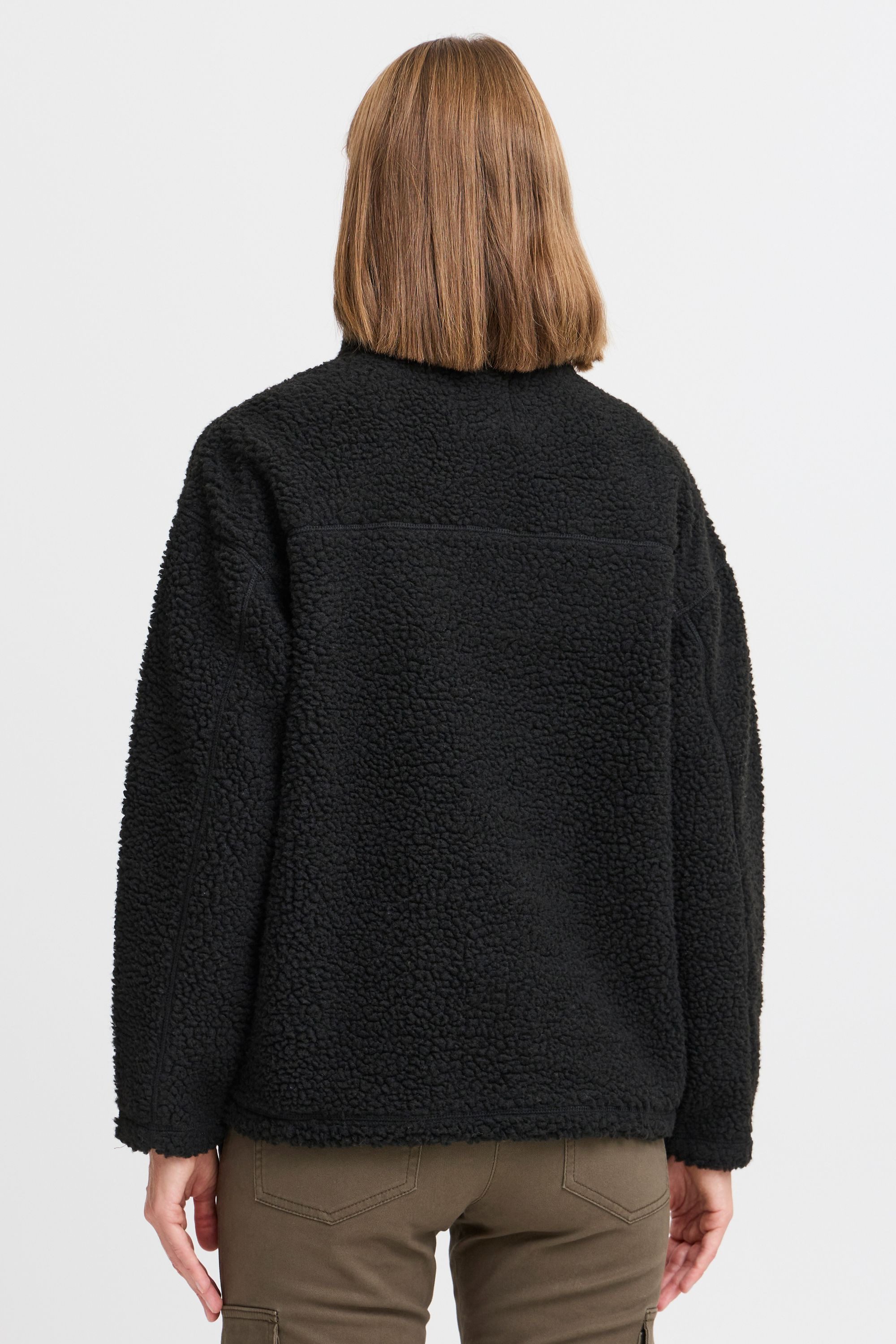 OXMO Fleecejacke OXTolirone Moderner Teddy-Sweater