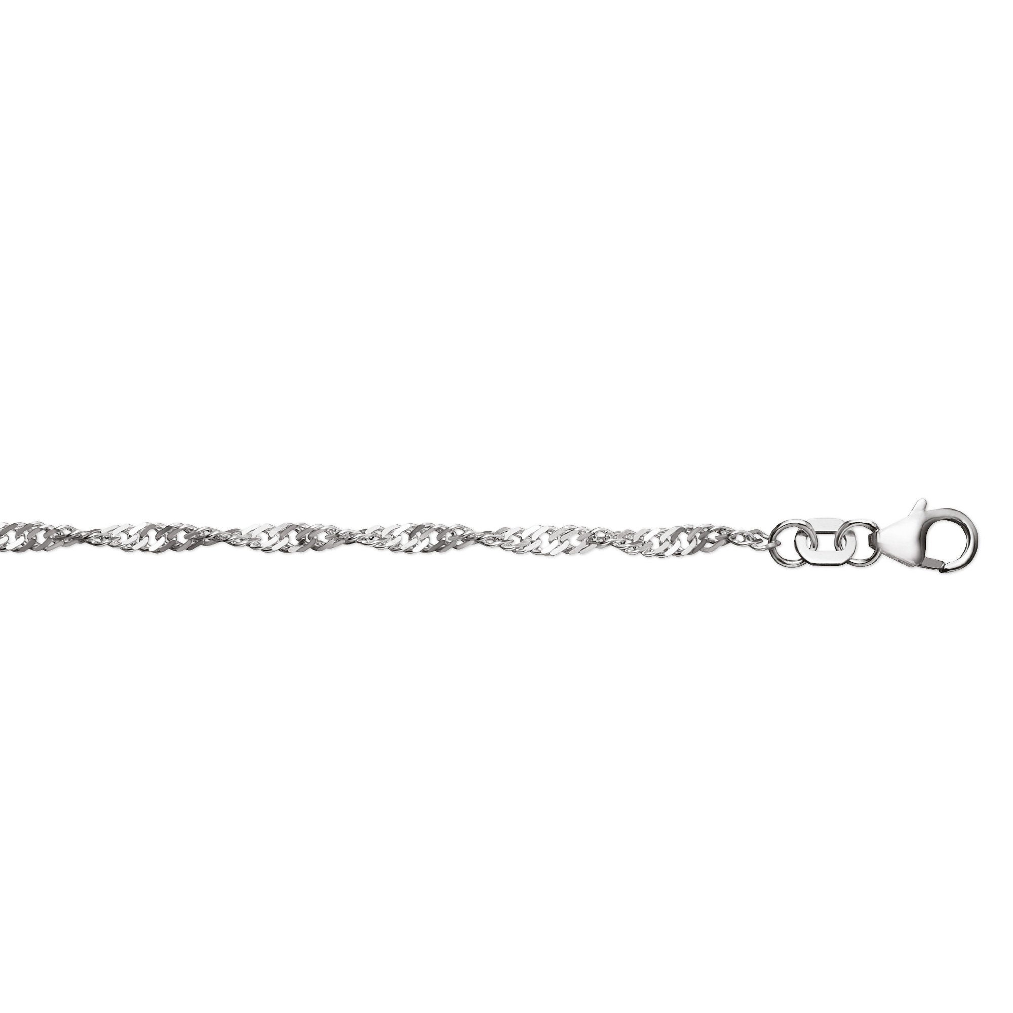 ONE ELEMENT Fußkette Fußkettchen aus 925 Silber 25 cm Ø 2,40 mm mm, Klassisch & stilvoll – ein Begleiter für viele Anlässe