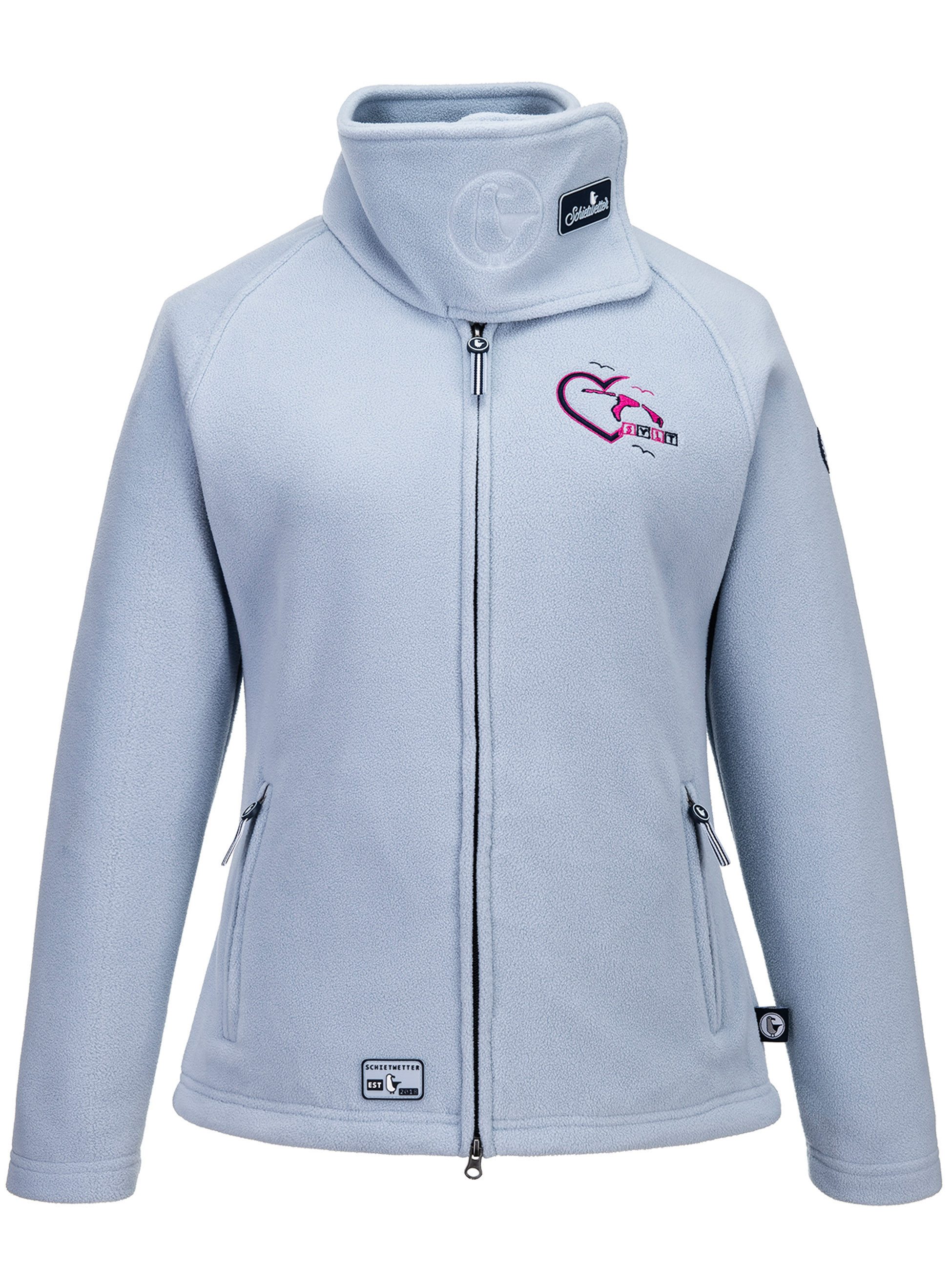 Schietwetter Fleecejacke Damen "Hakenhand Frieda Sylt" günstig online kaufen
