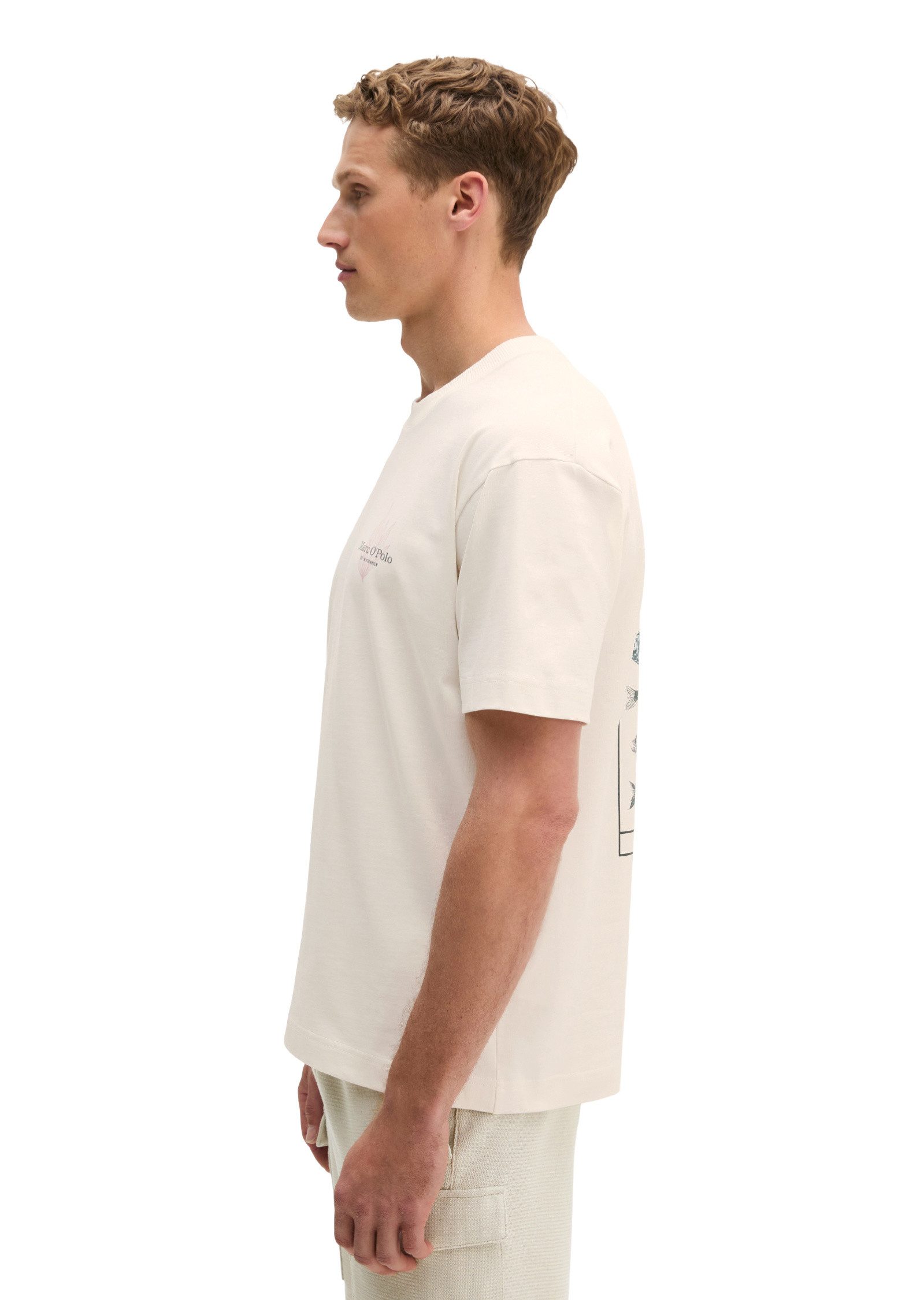 Marc O'Polo T-Shirt mit maritimer Rückenprint
