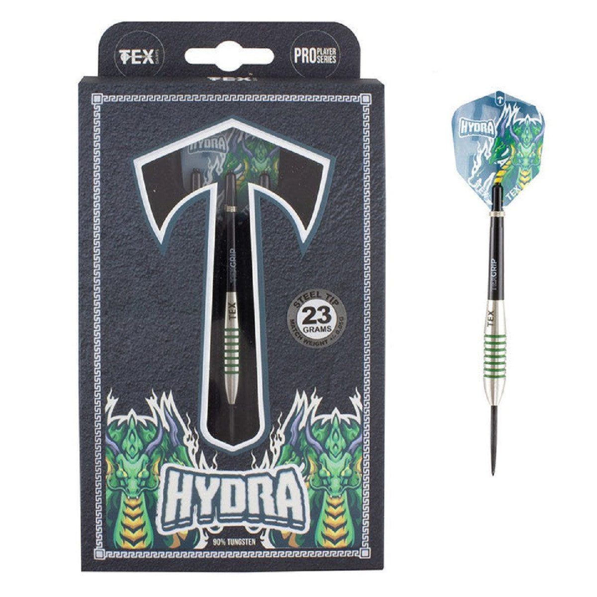 Dartpfeil TEX Hydra 90% Tungsten Darts 23g