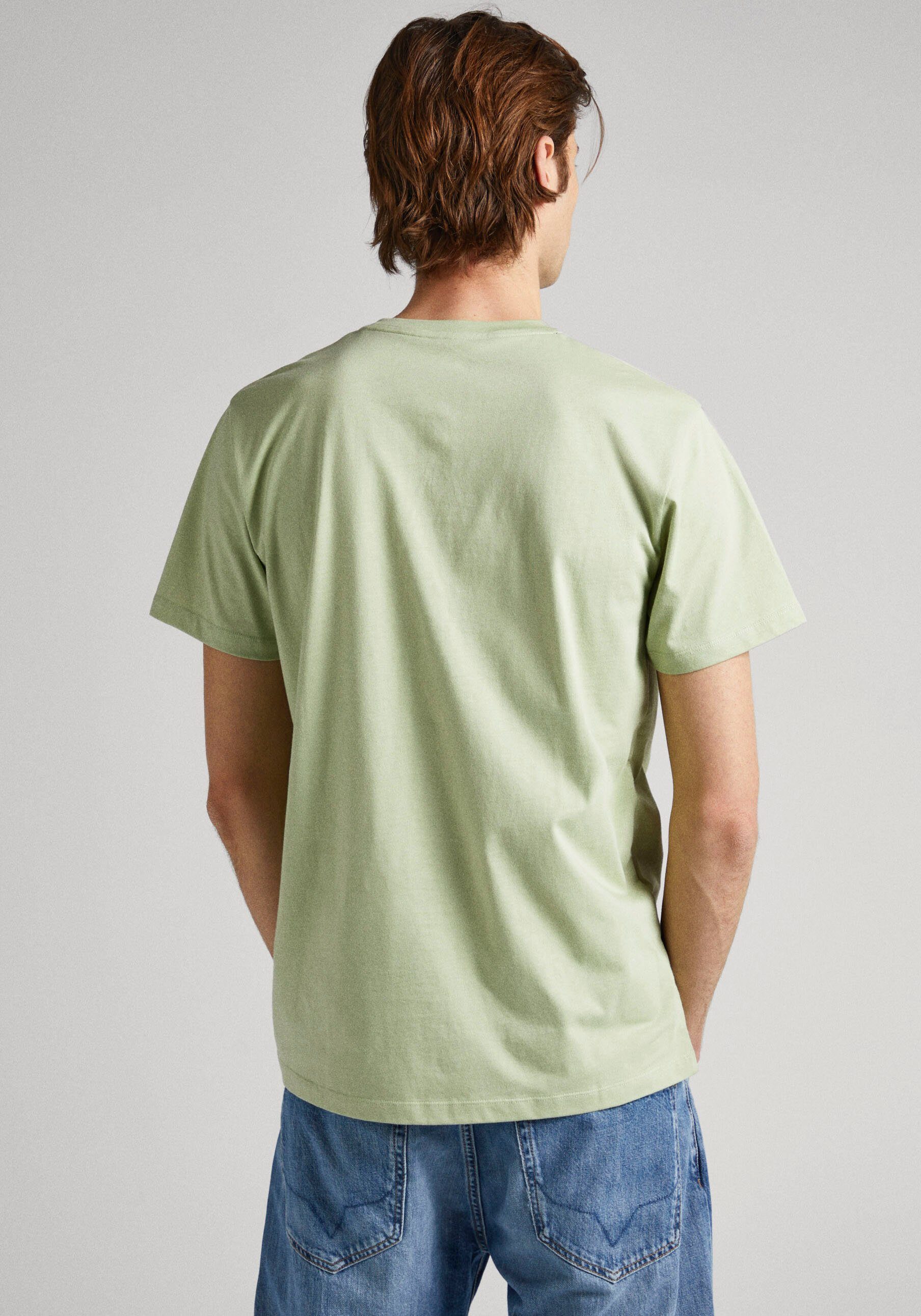 Pepe EGGO Jeans coriander Print-Shirt