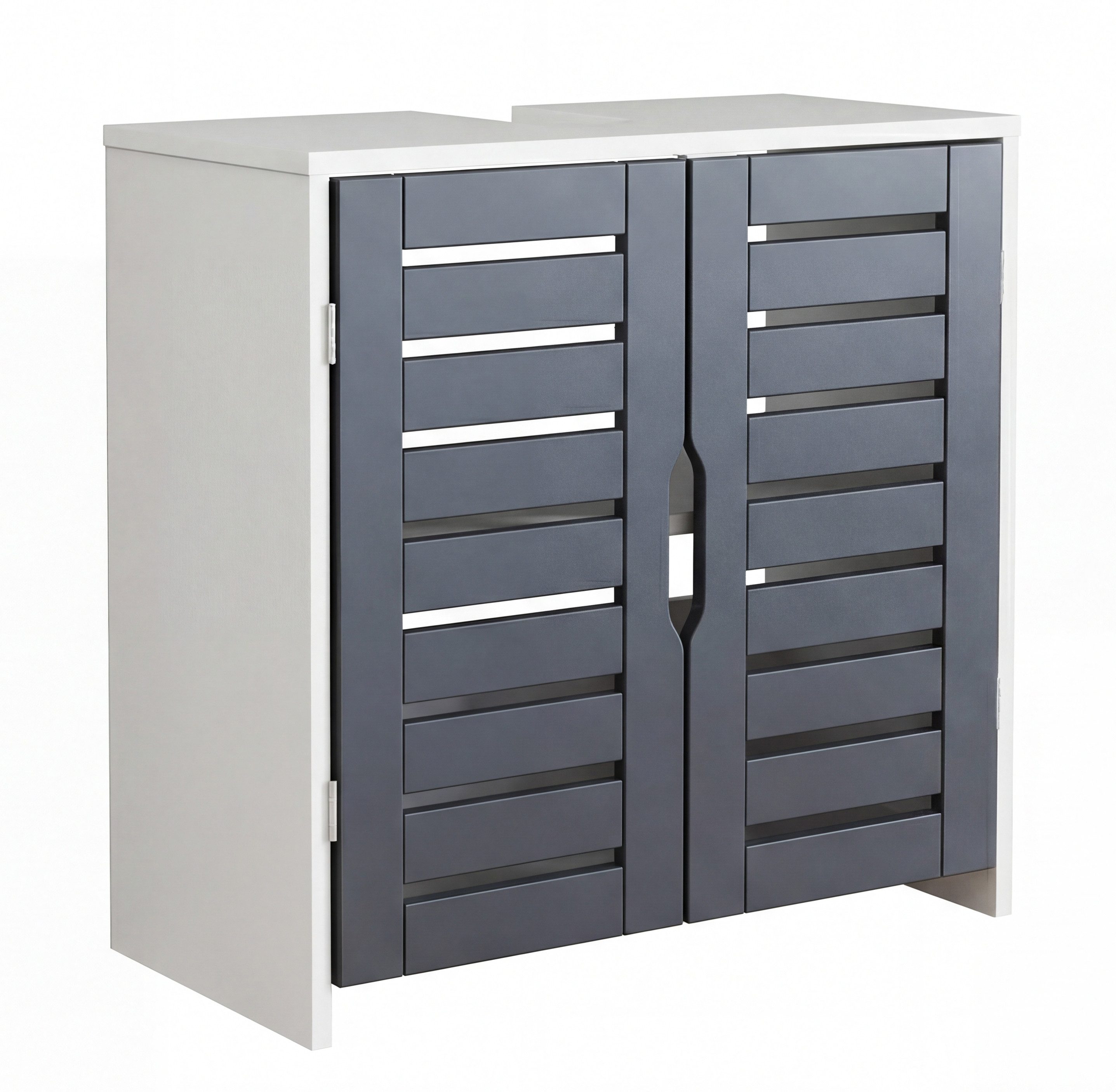 VCM Waschbeckenunterschrank Badezimmer Unterschrank Flonali H. 60 x B. 60 x T.