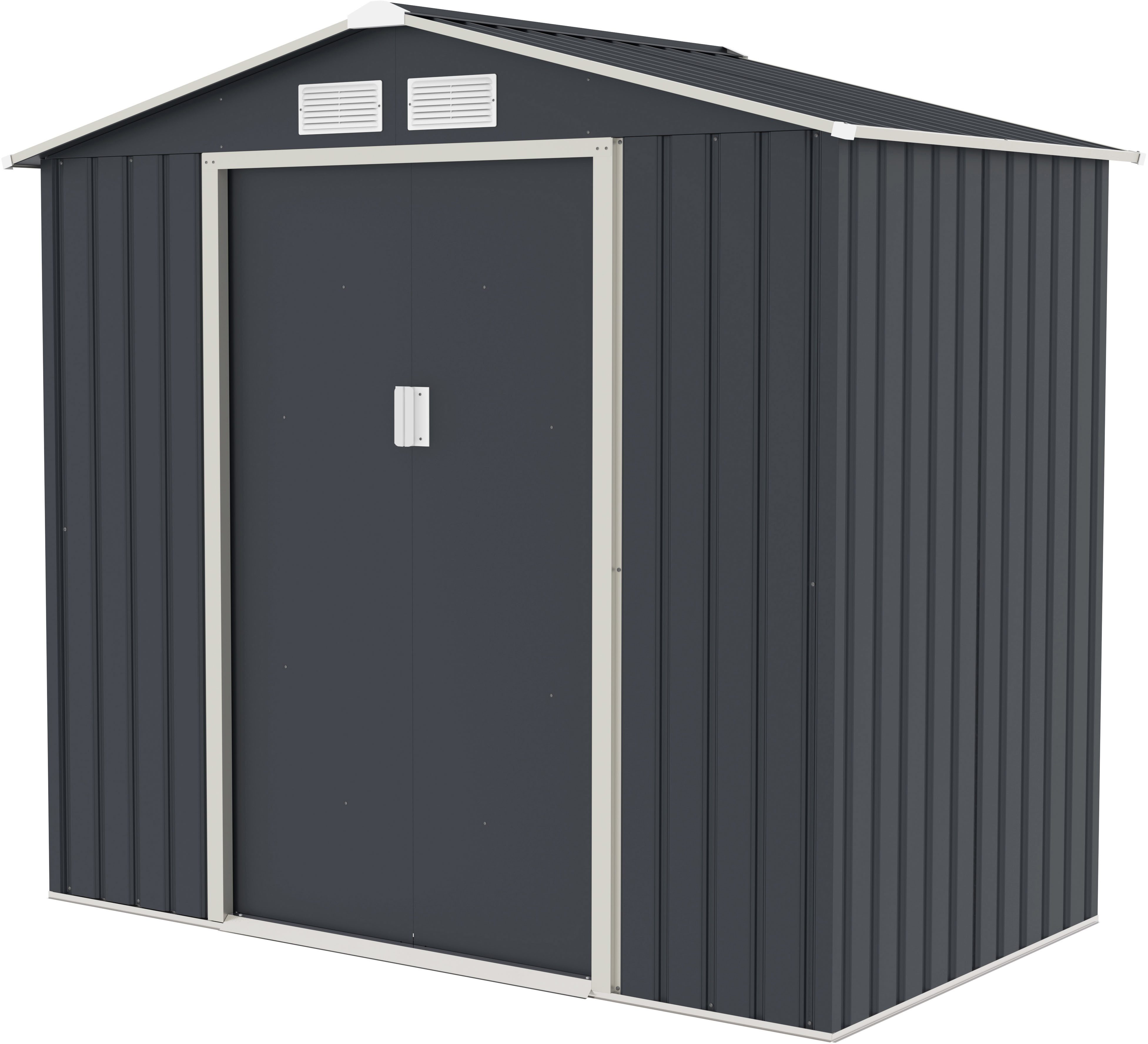 KONIFERA Gerätehaus Gartenhaus Burgos, BxT: 213x131 cm, wetterfest und langlebig, nahezu wartungsfrei