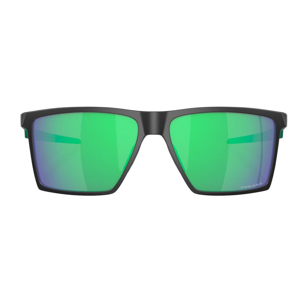 Oakley Sonnenbrille Futurity sun (Glasfarbe: Prizm jade) schwarz/grün satiniert - 1 Brille