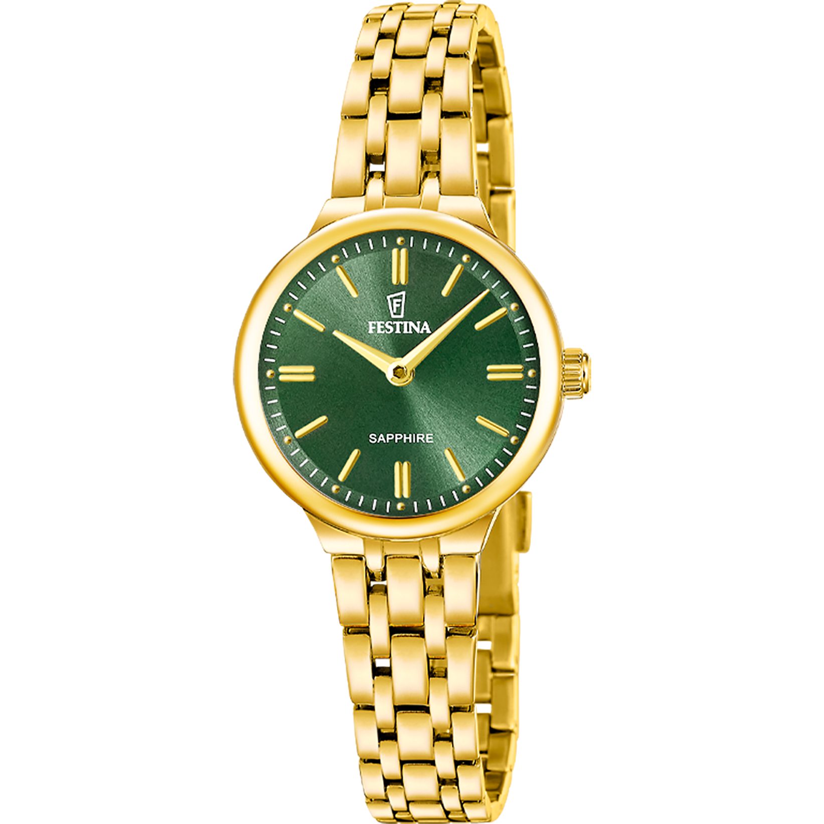 Festina Quarzuhr Mademoiselle F20745_3, Armbanduhr, Damenuhr, Edelstahlarmband, analog